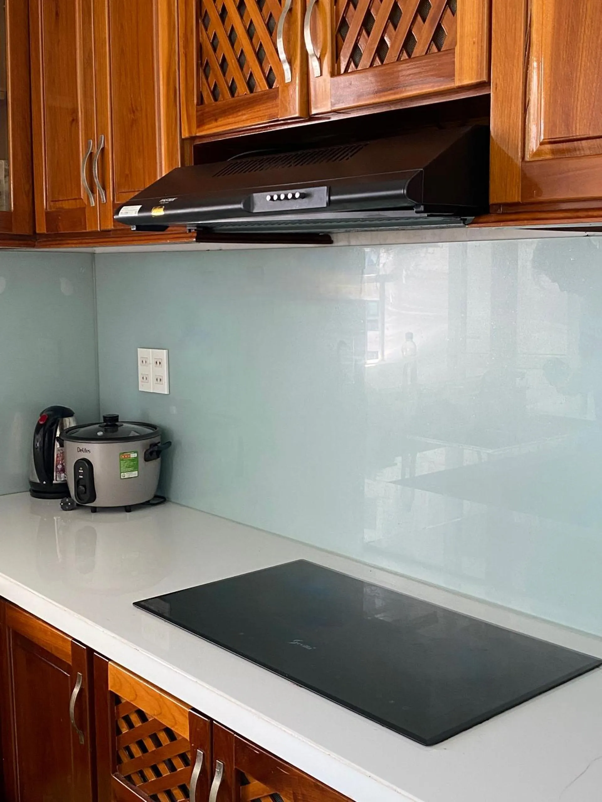 Communal kitchen in Ocean Dream Apartment Nha Trang