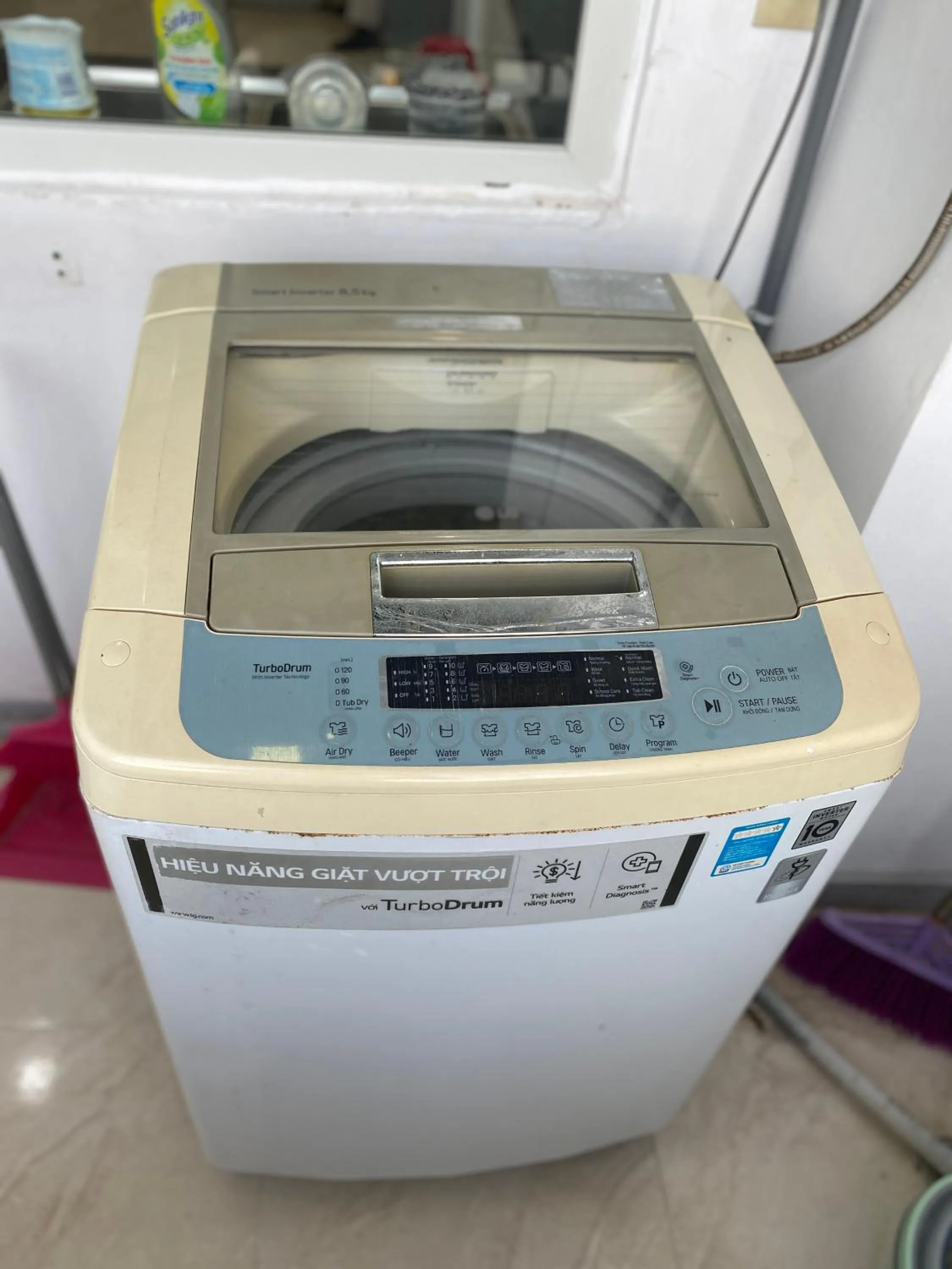 washing machine in Ocean Dream Apartment Nha Trang