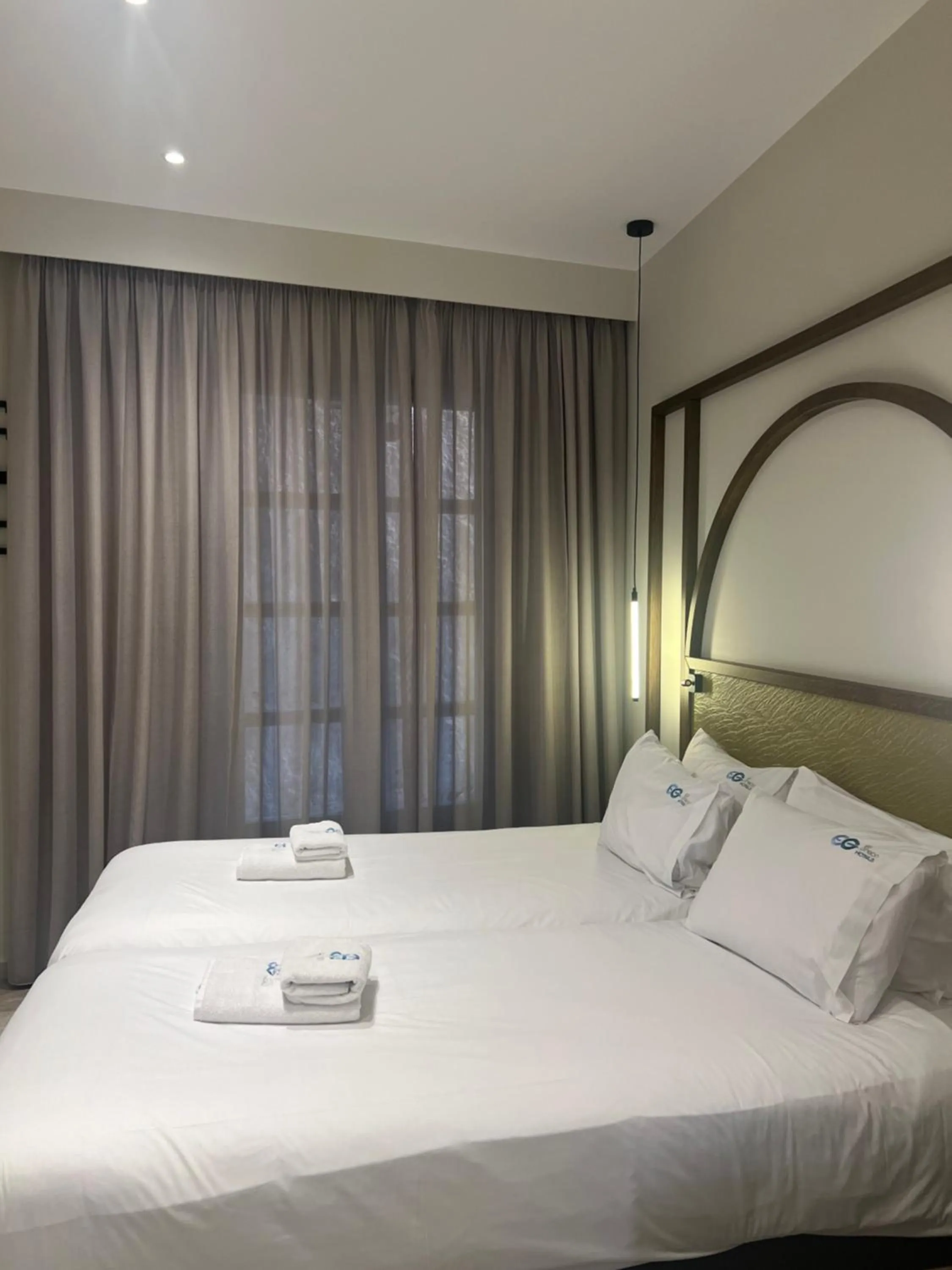 Bed in El Greco Hotel