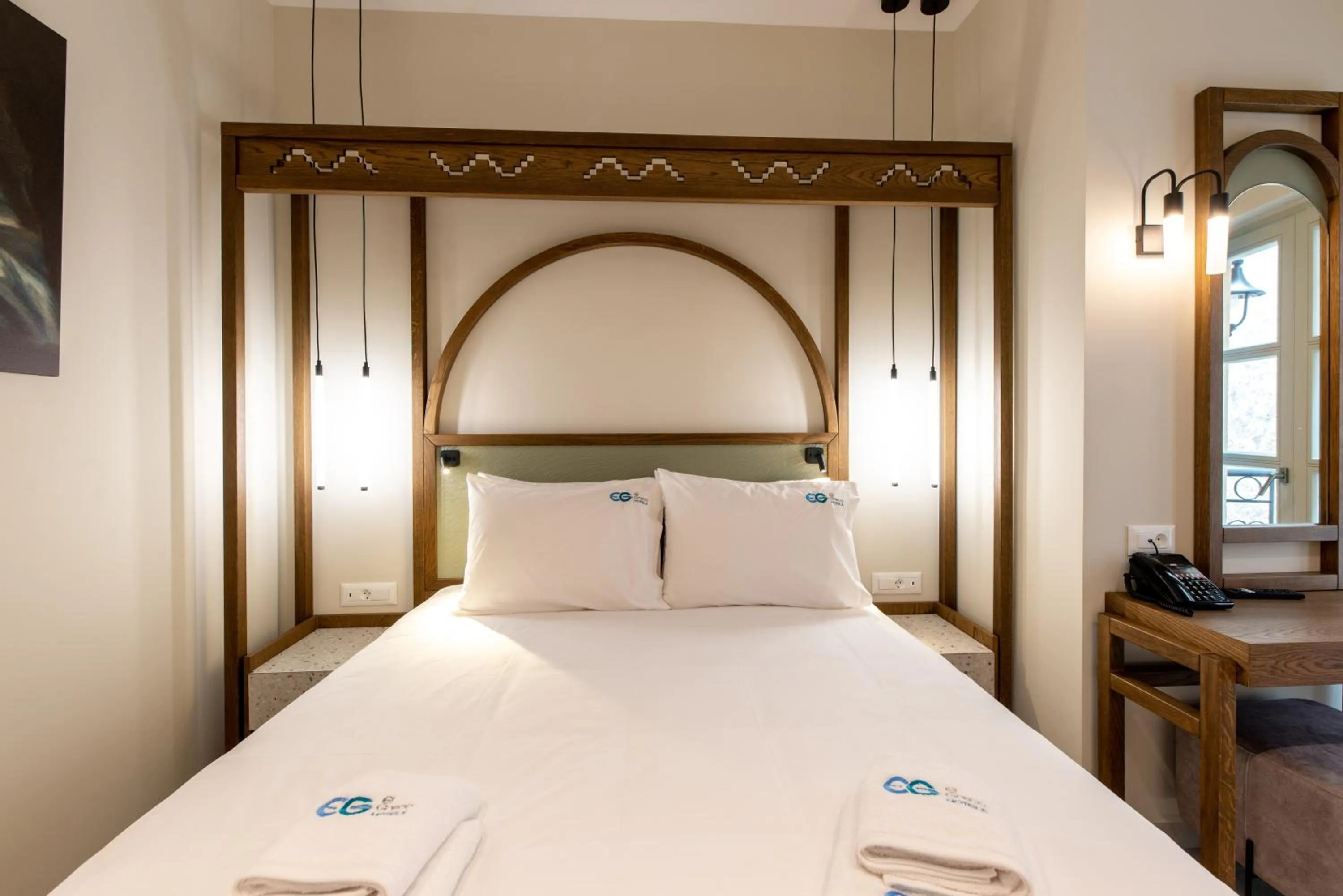 Bed in El Greco Hotel