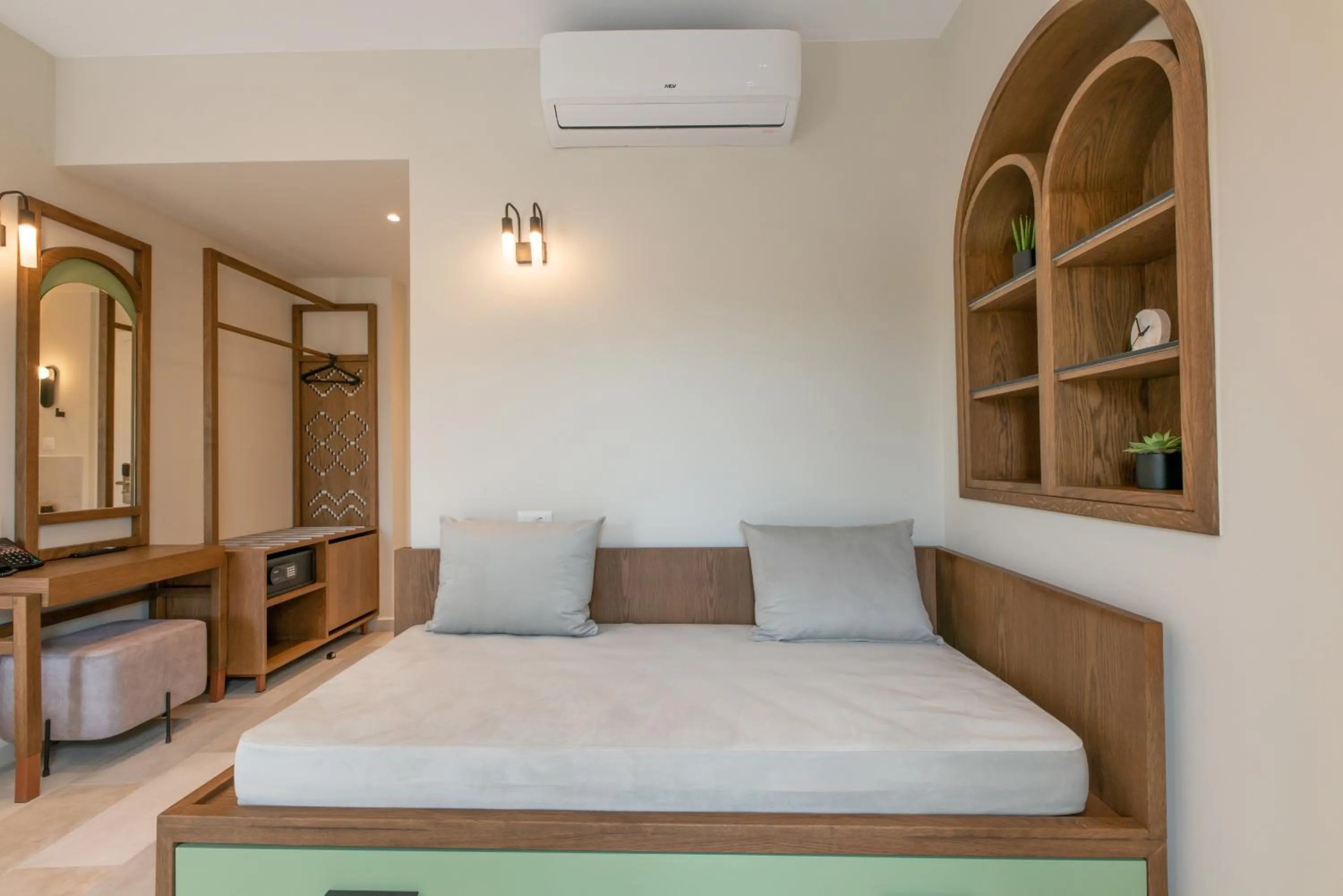 Bed in El Greco Hotel