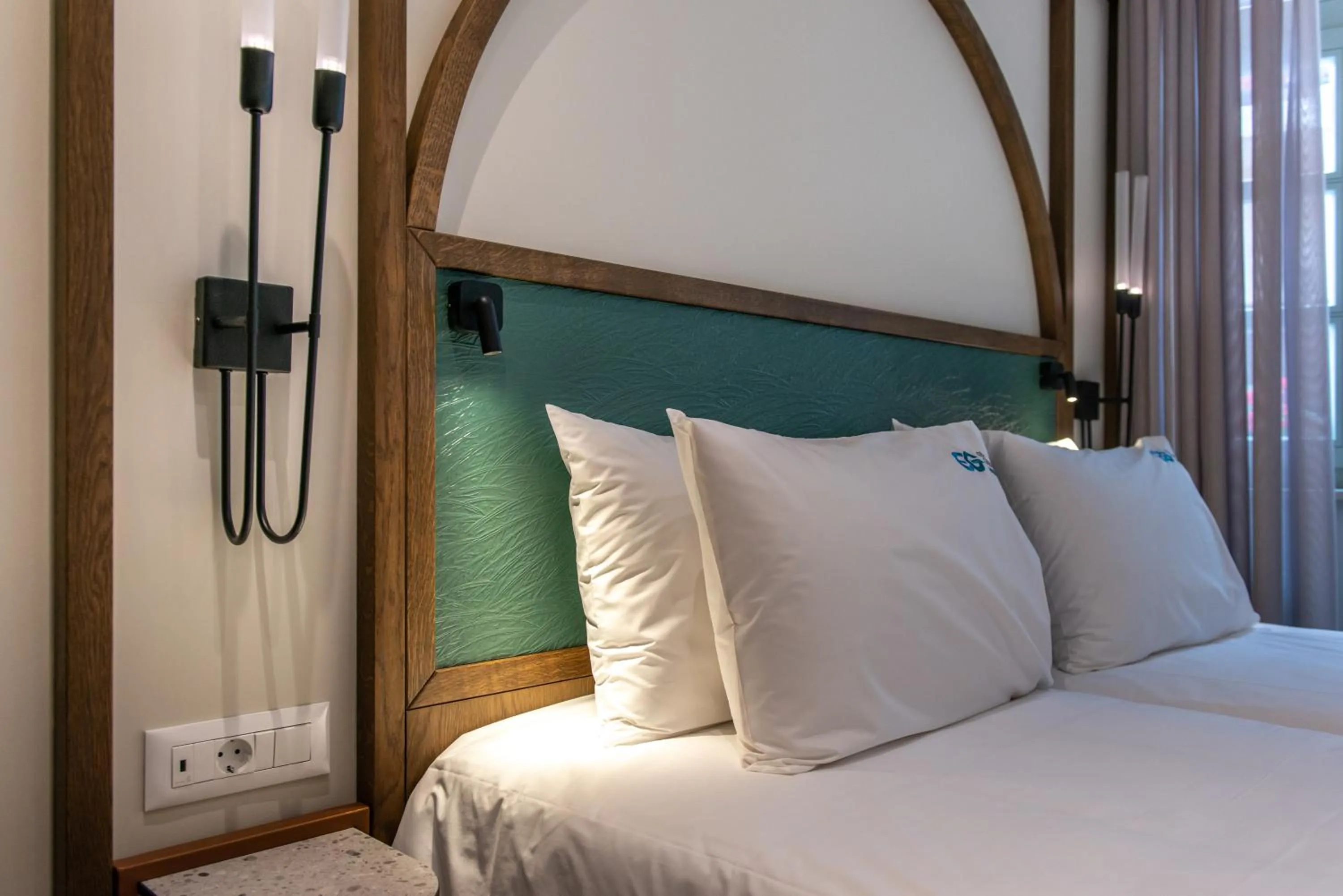 Bed in El Greco Hotel