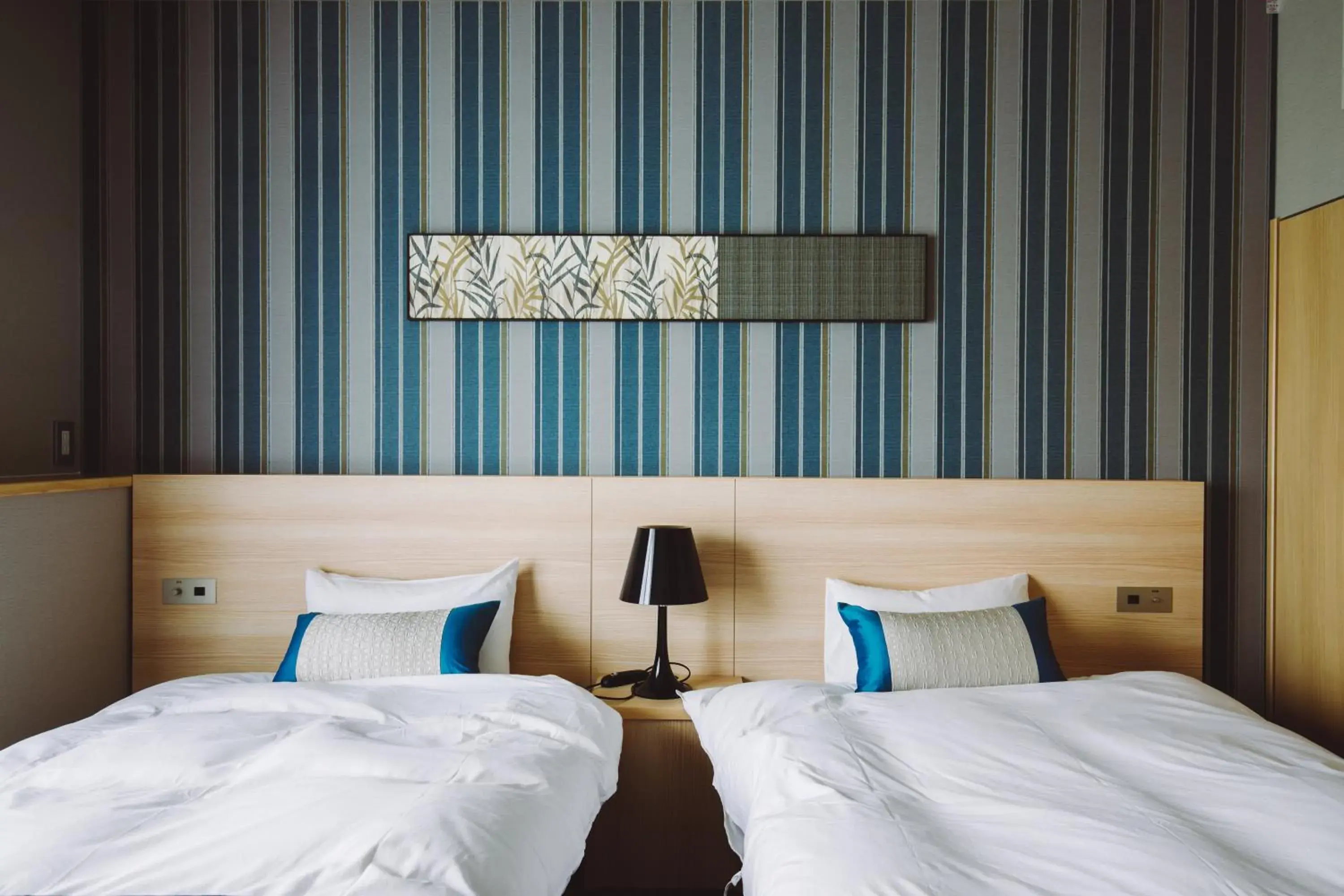 Bed in Oyado Shinmachi Gojo Bed in Oyado Shinmachi Gojo