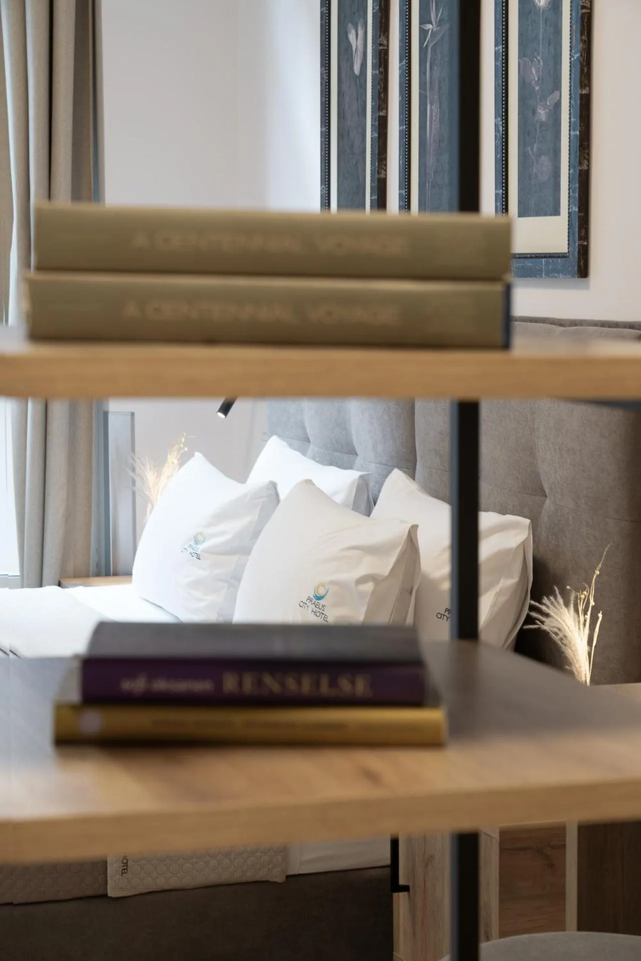 Bed in Piraeus City Hotel