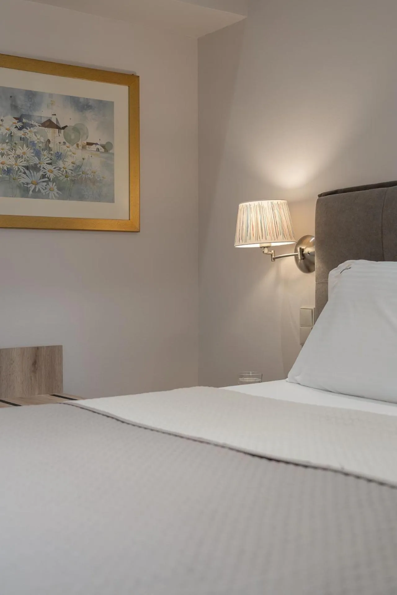 Bed in Piraeus City Hotel