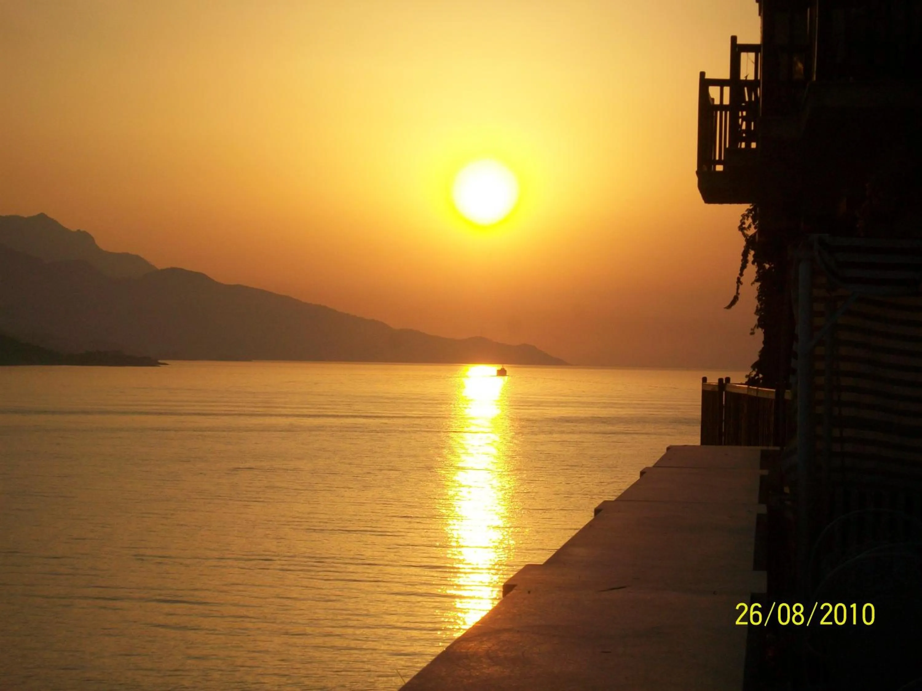 Sea view in Mirini Hotel