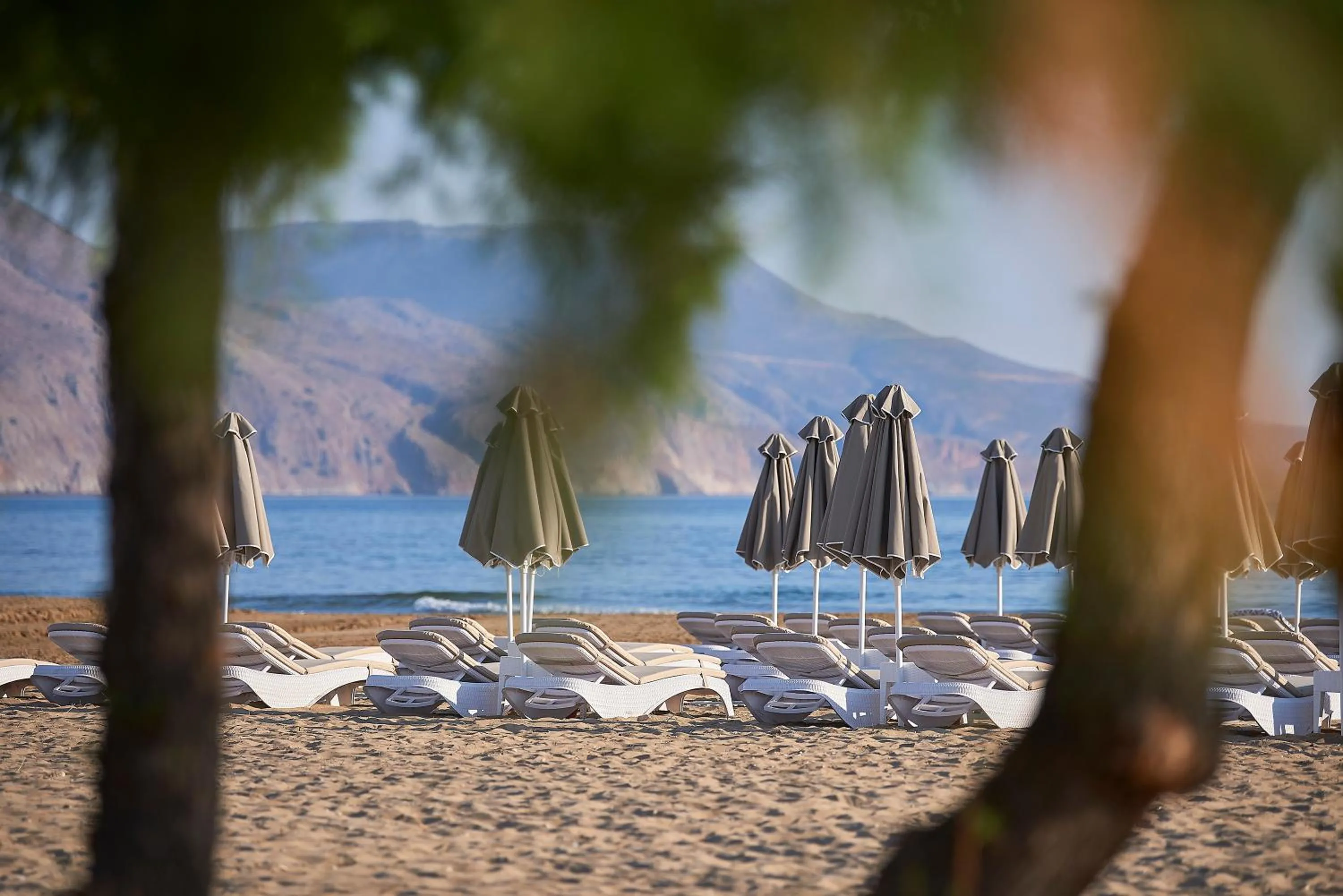 Beach in Mythos Palace Resort & Spa