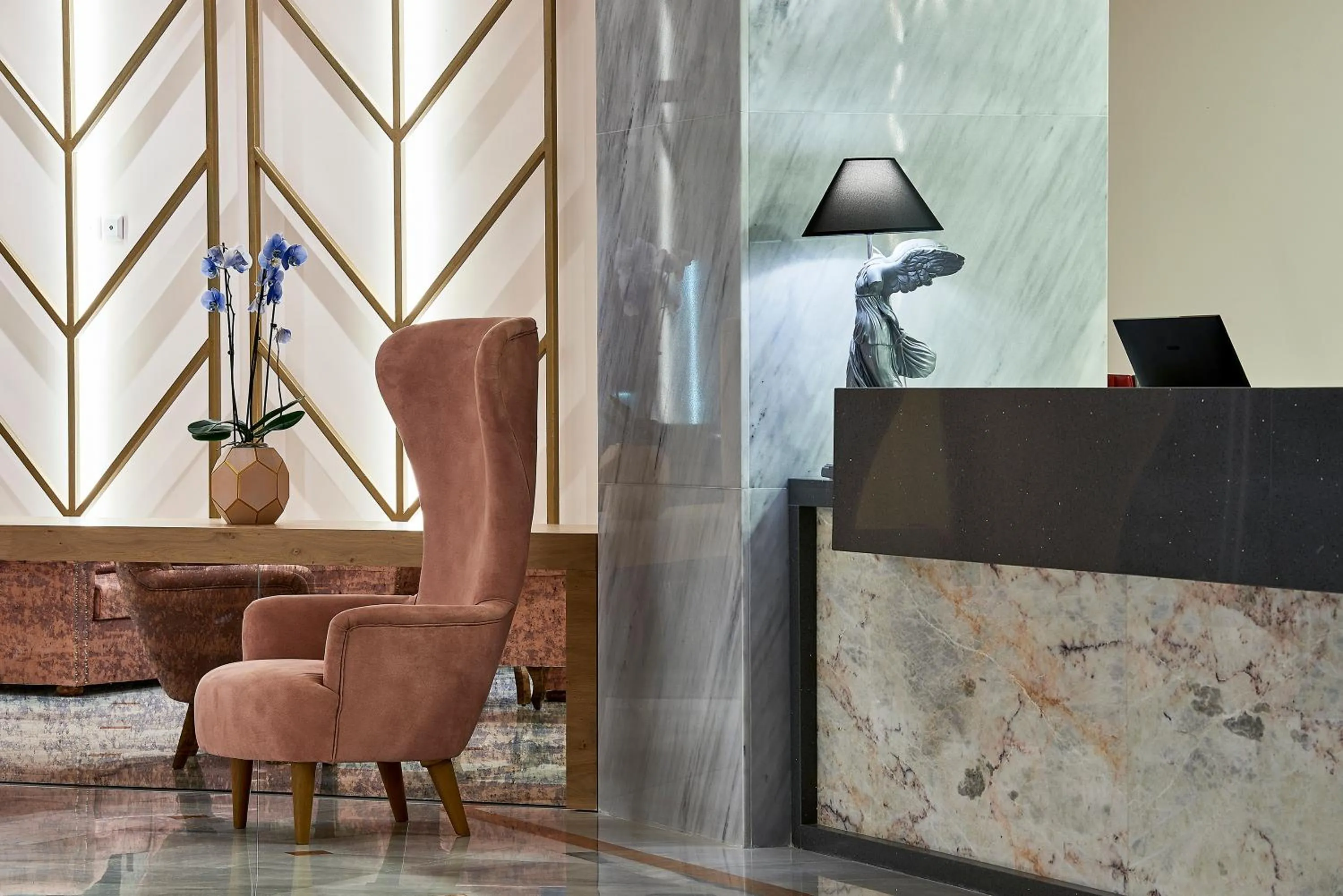 Lobby or reception in Mythos Palace Resort & Spa