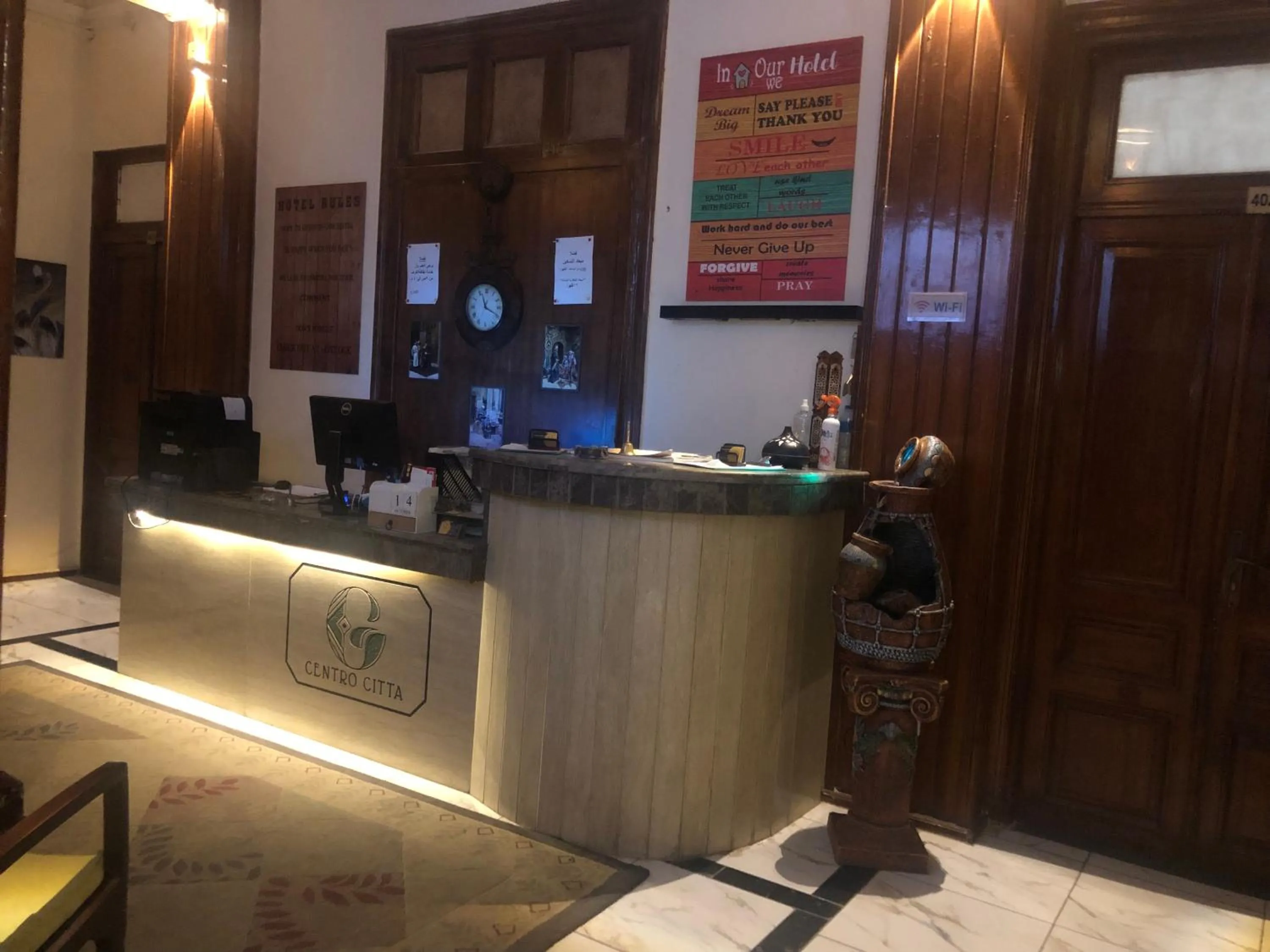 Lobby or reception in Centro Citta Hotel