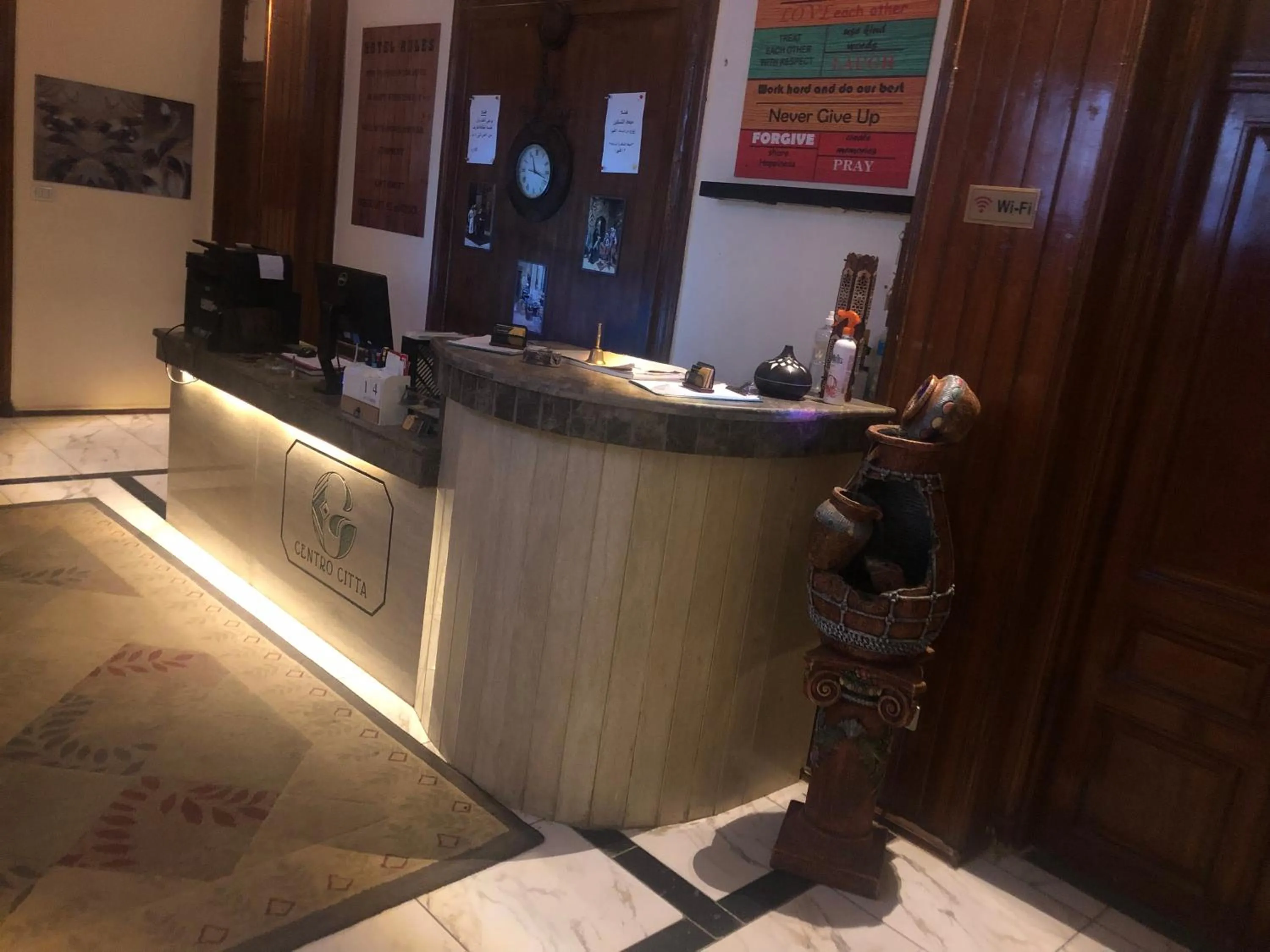 Lobby or reception in Centro Citta Hotel