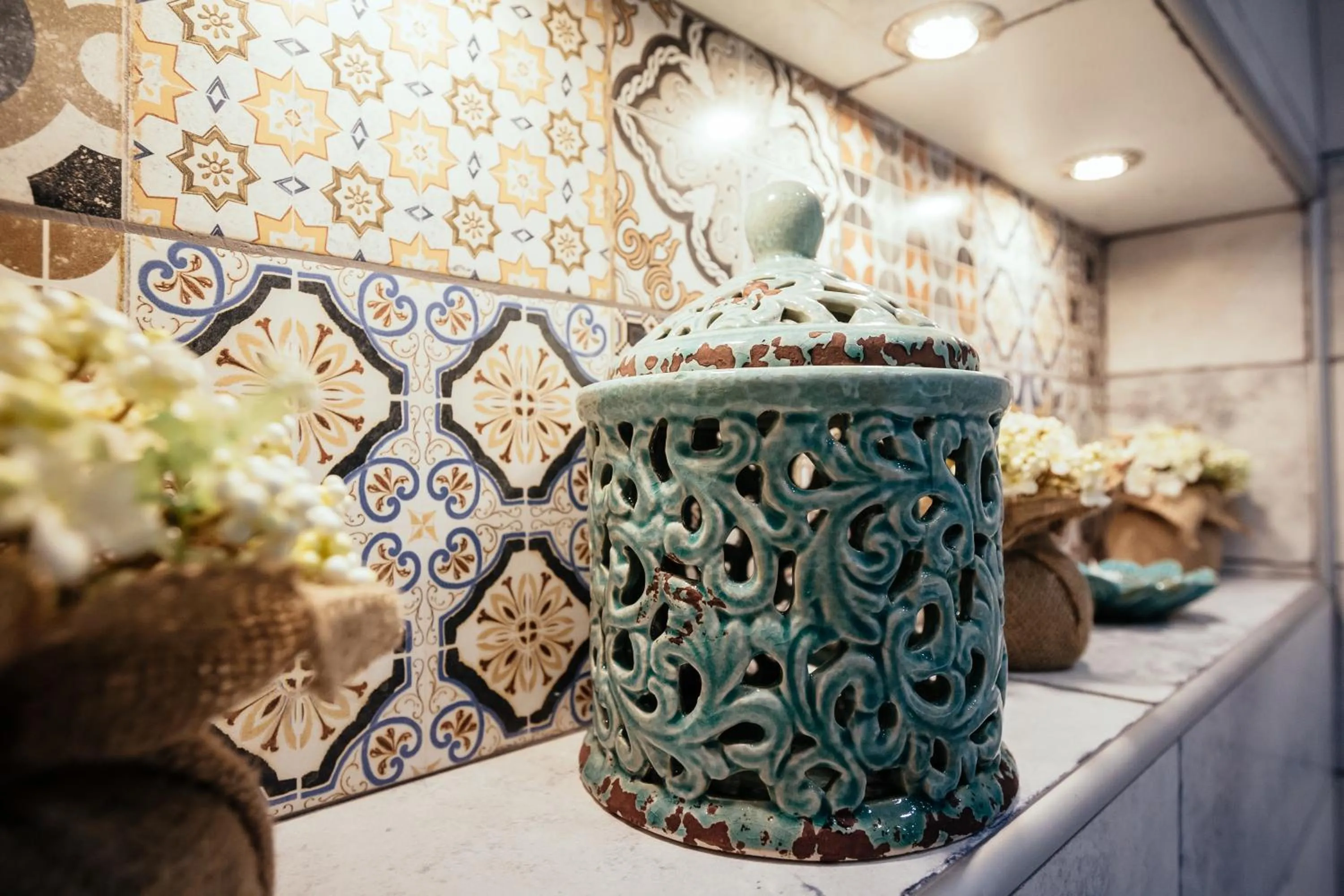 Bathroom in pension Acronafplia B&D