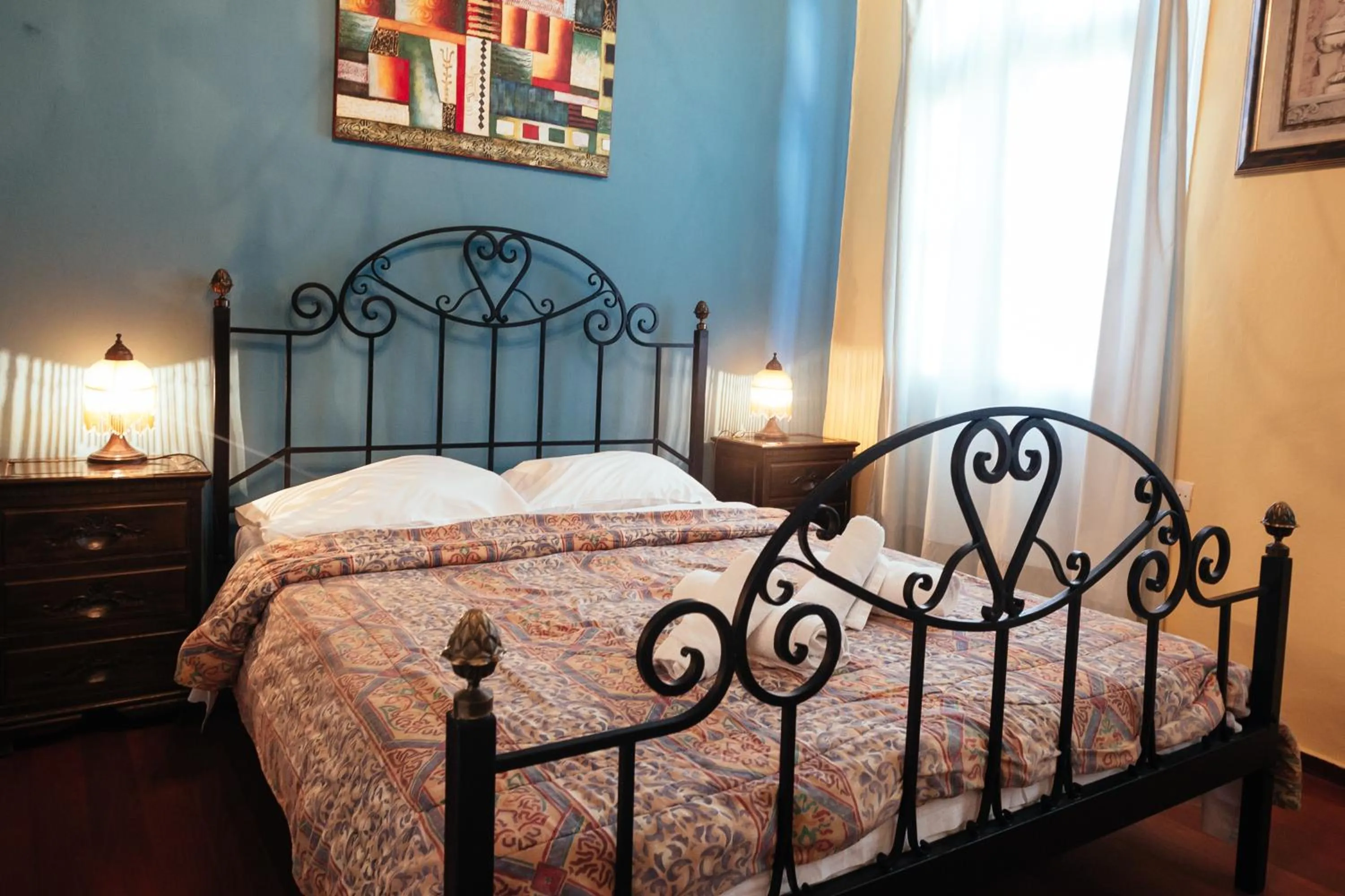 Bedroom, Bed in pension Acronafplia B&D