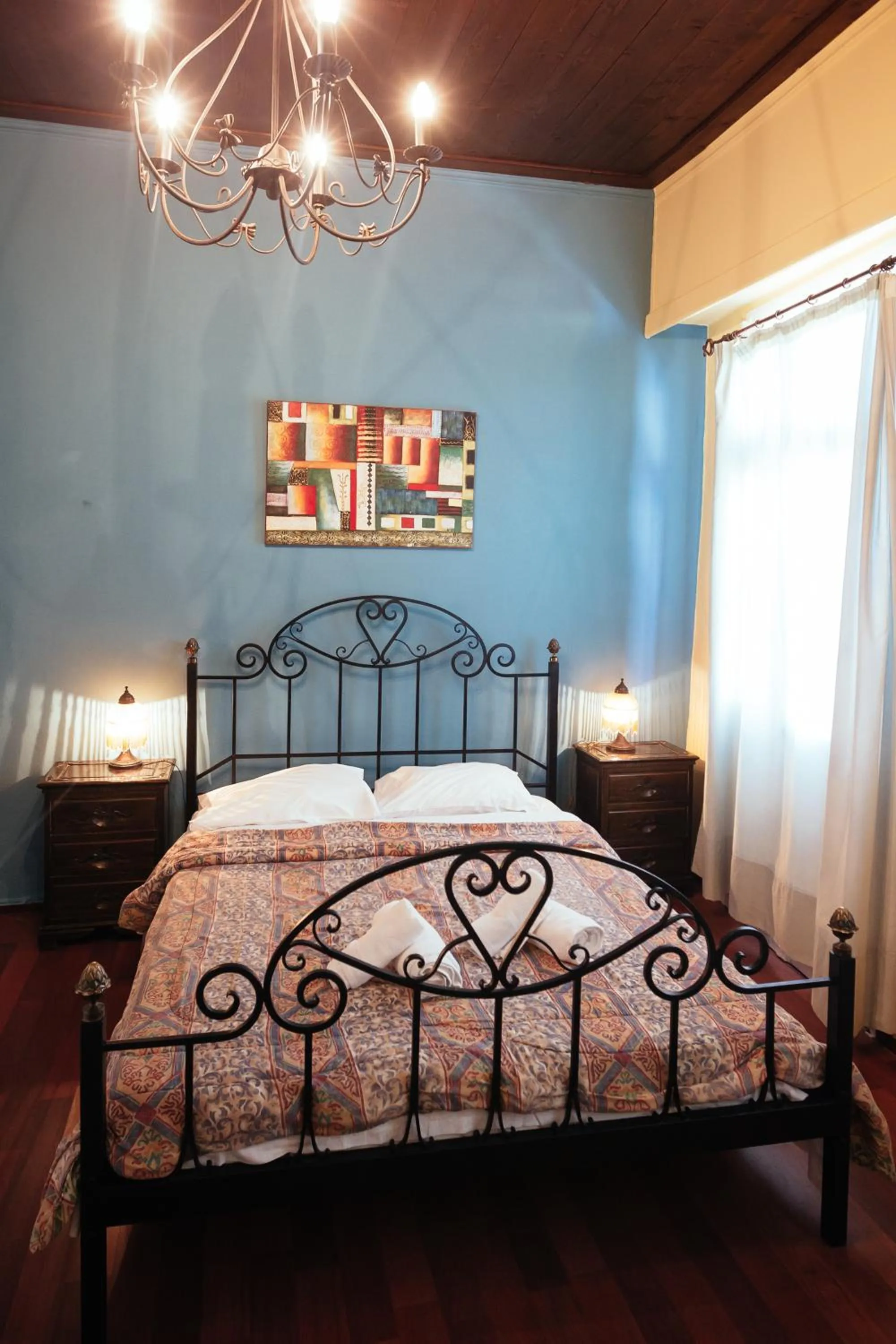 Bedroom, Bed in pension Acronafplia B&D