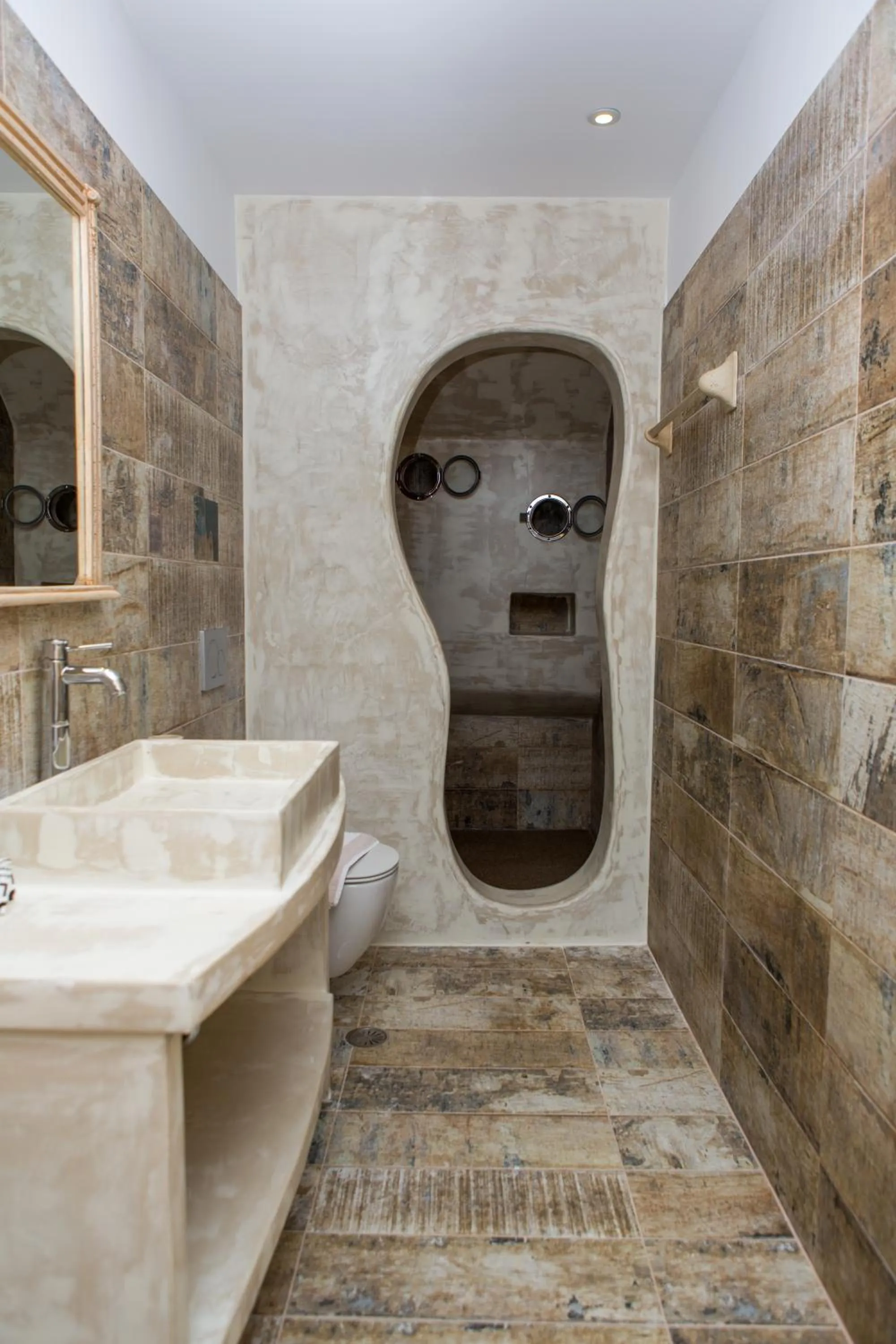 Shower in Korali Hotel