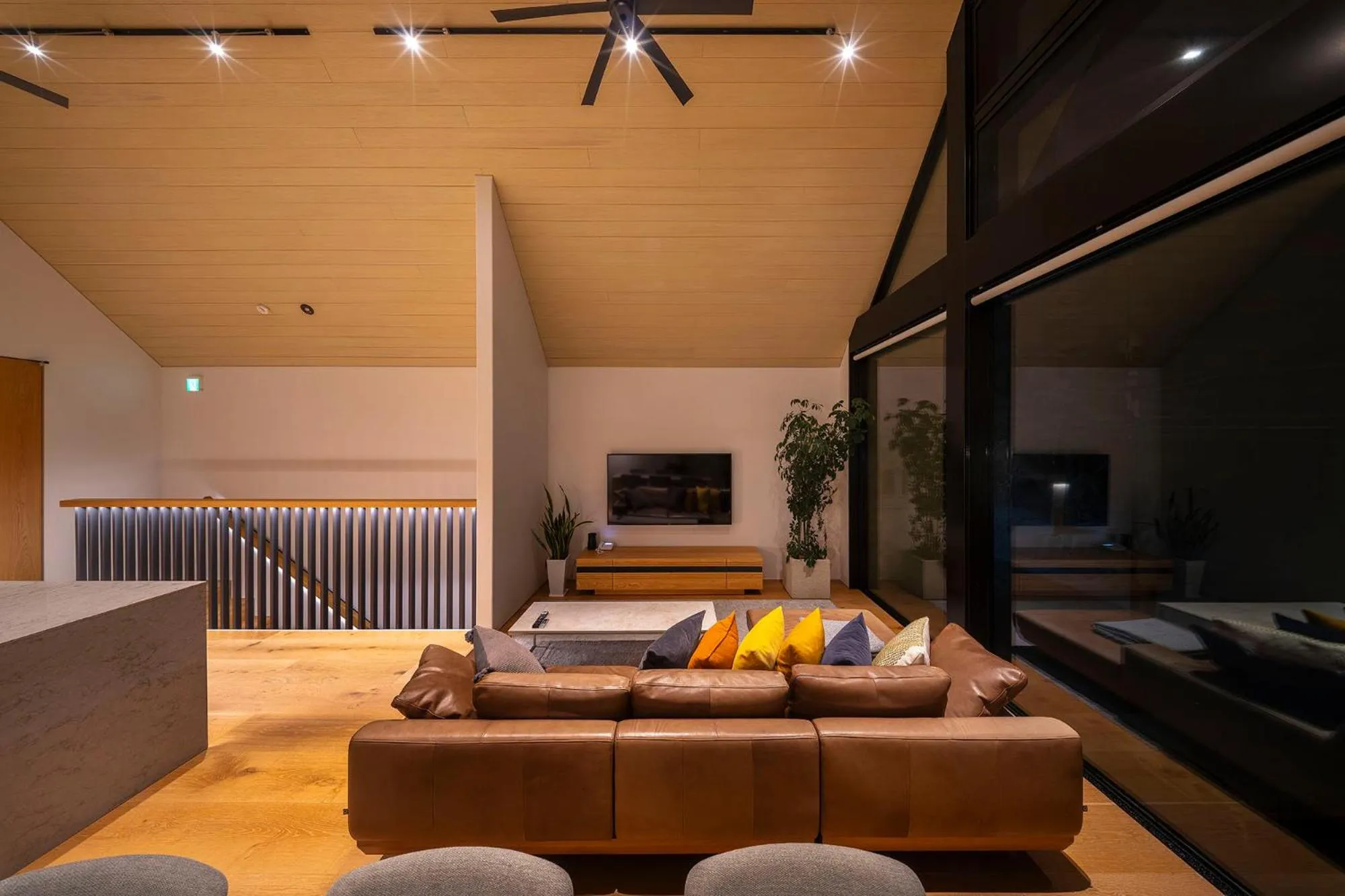 Living room in Prominence by The Hakuba Collection