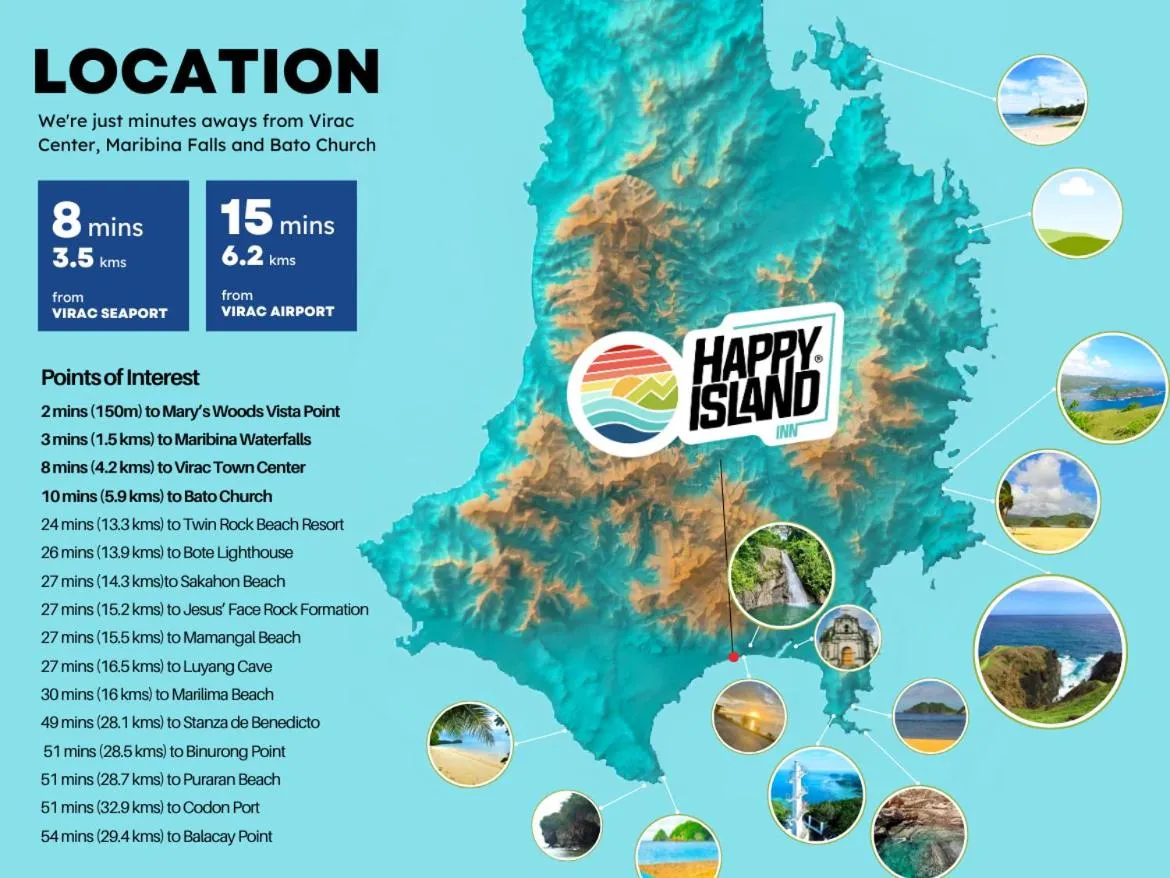 Location in Happy Island Inn