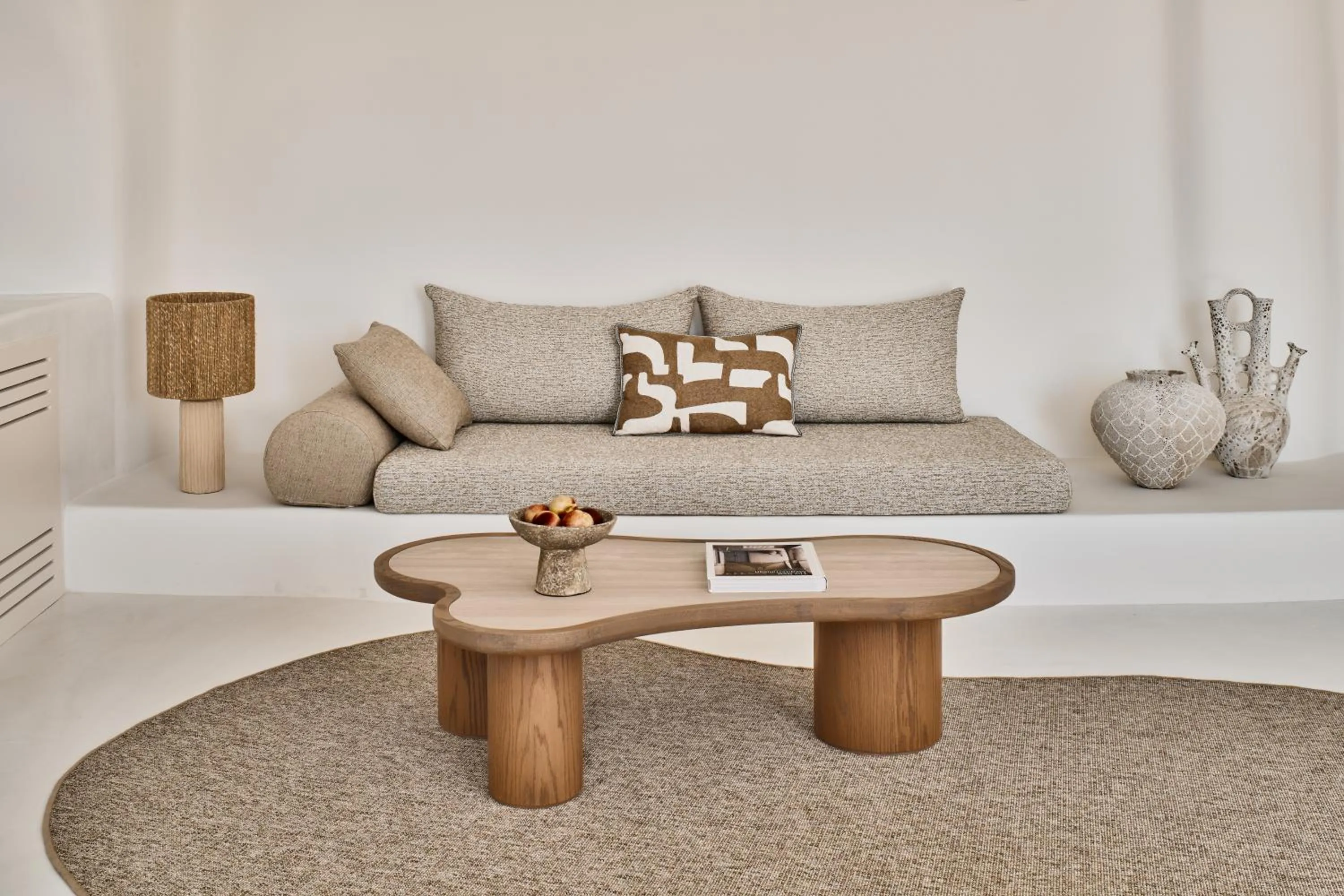 Living room in Mystique, a Luxury Collection Hotel, Santorini