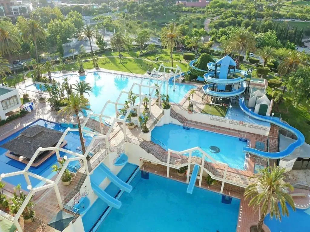 Aqua park in Benal Beach