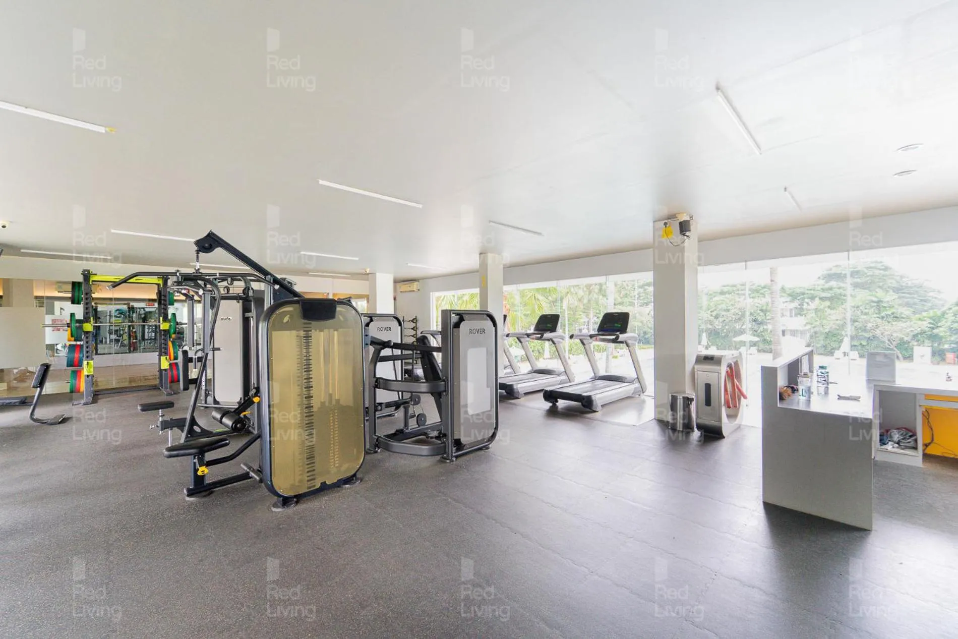 Fitness centre/facilities in RedLiving Apartemen Aeropolis - Ivan Tower AR1