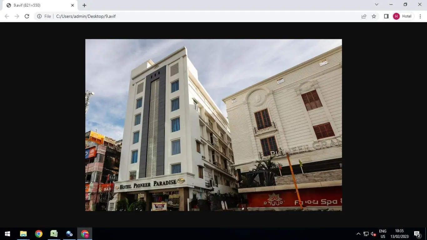 Property building in HOTEL PIONEER PARADISE