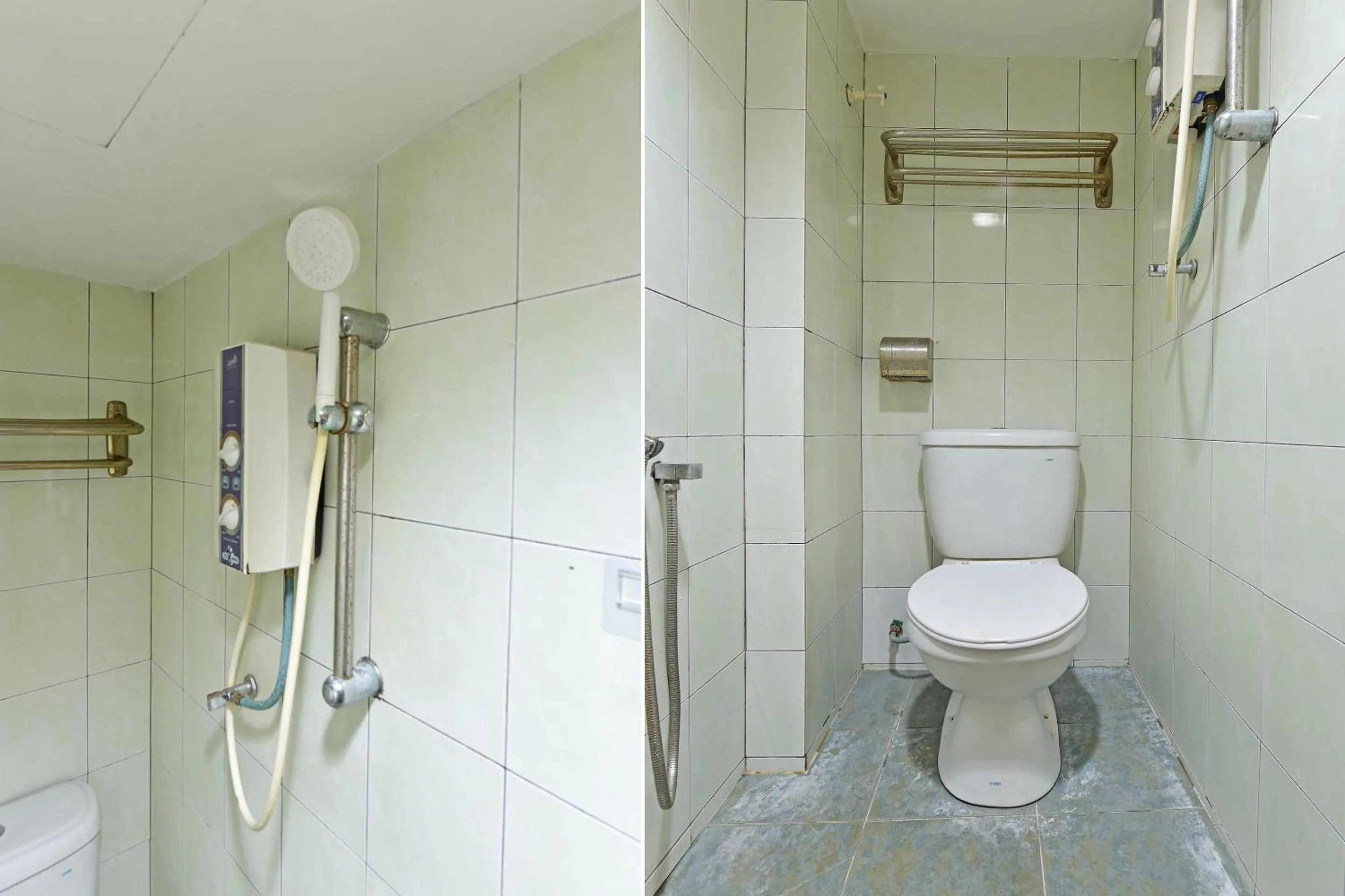 Bathroom in OYO 90732 New Hotel 33