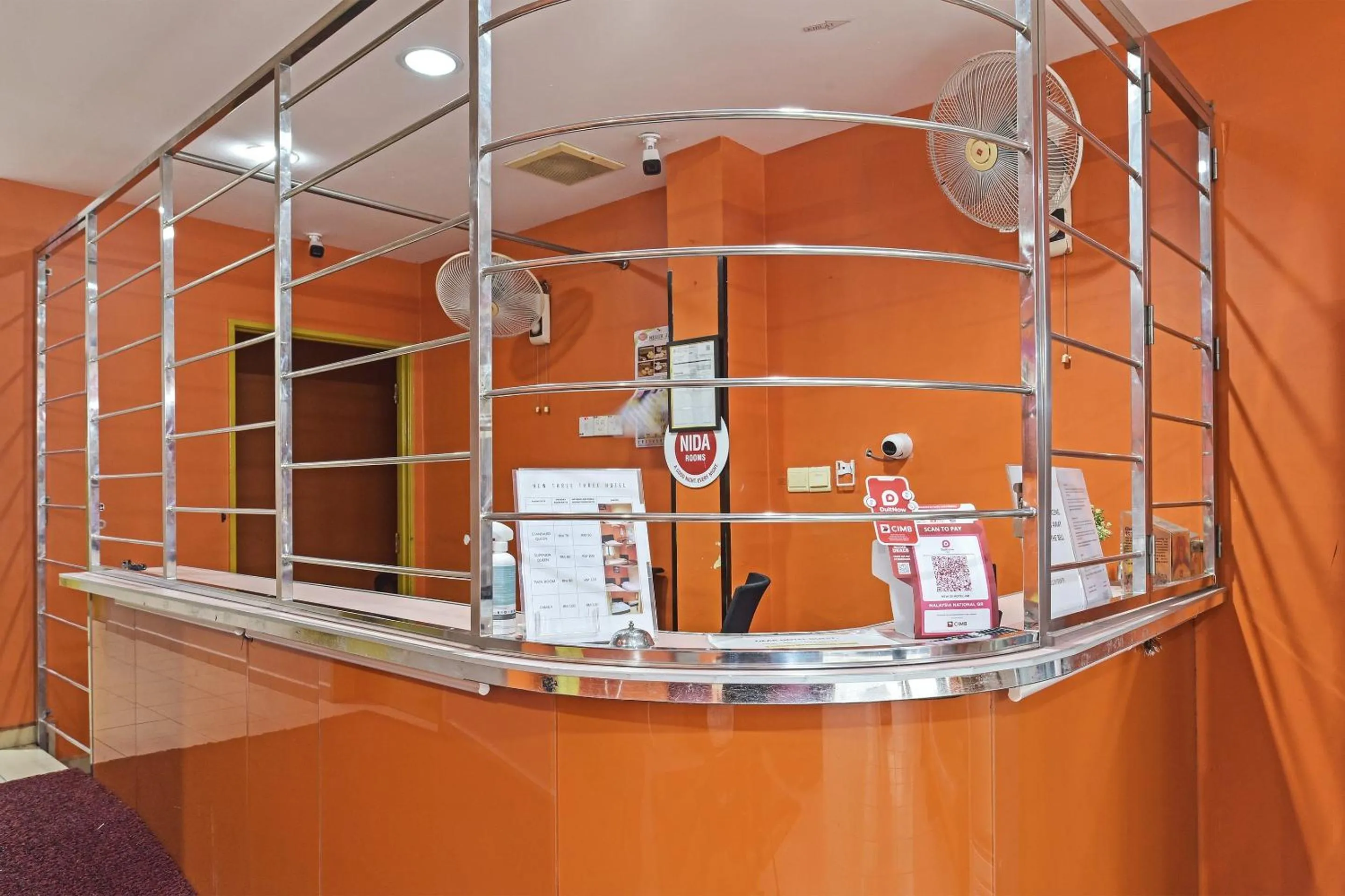 Lobby or reception in OYO 90732 New Hotel 33