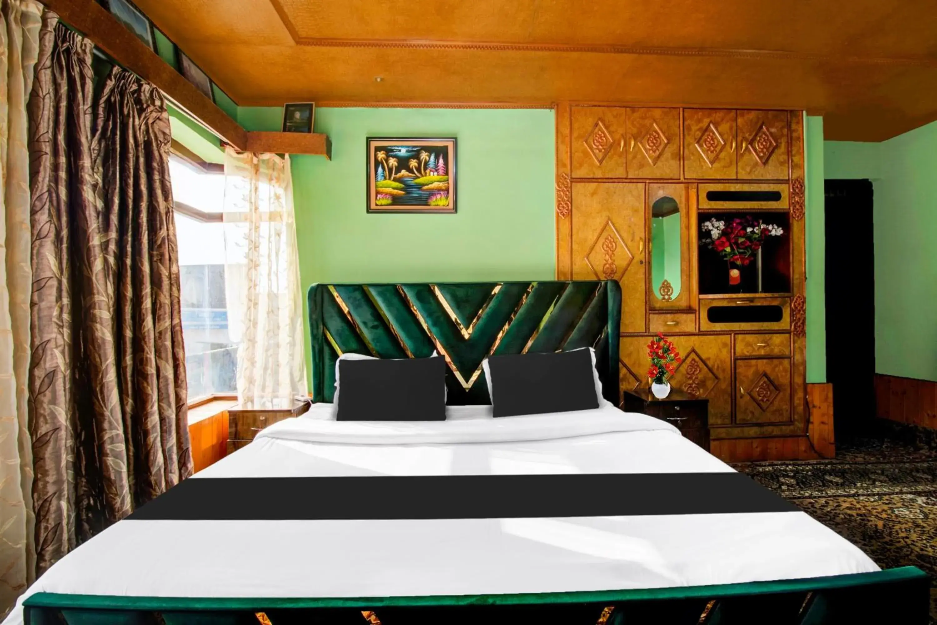 Bedroom, Bed in Collection O Brein Nishat Formerly Continental Guest House Bedroom, Bed in Collection O Brein Nishat Formerly Continental Guest House