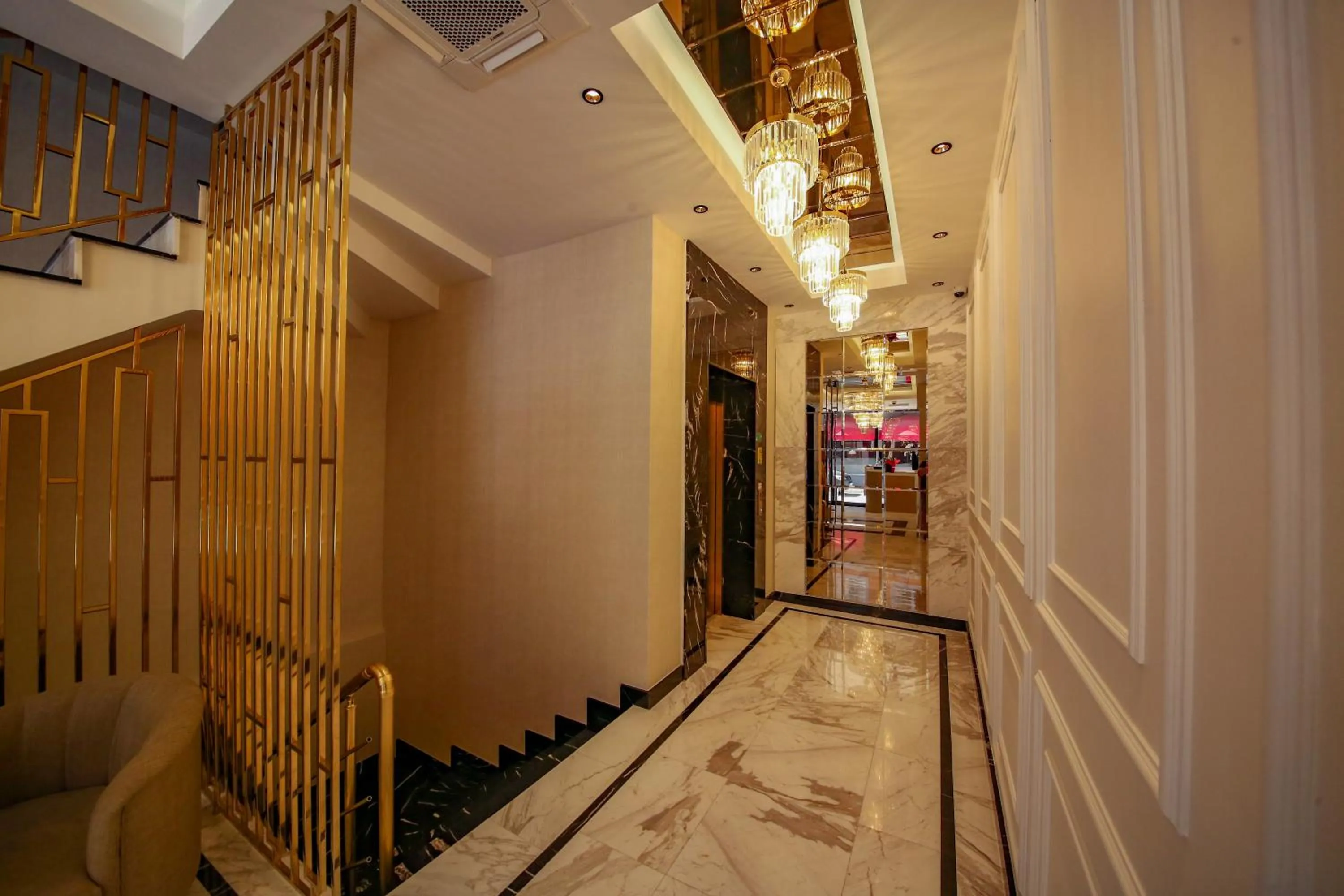 Decorative detail in Alkan Palcace Hotel