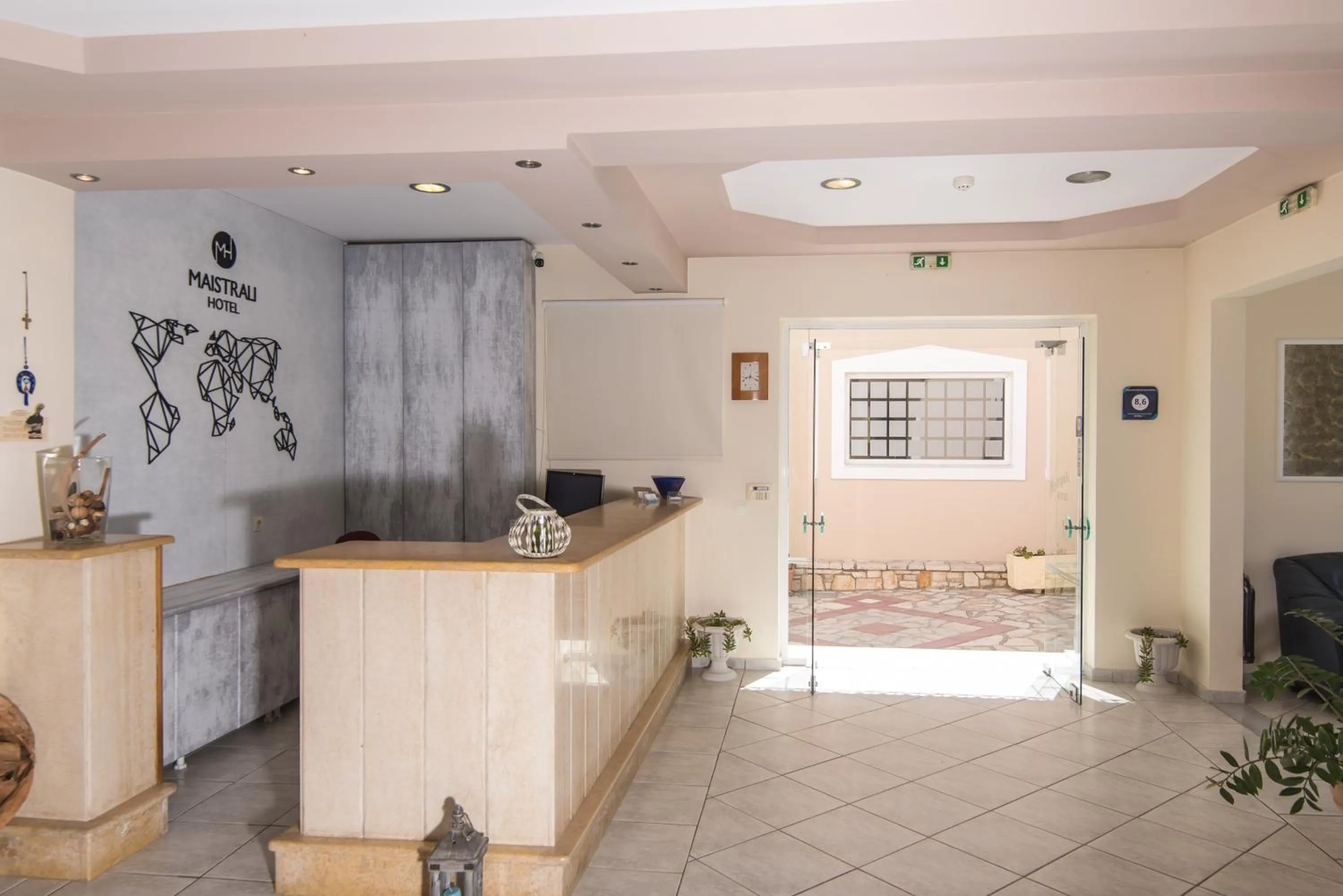 Lobby or reception in Maistrali Hotel Zante