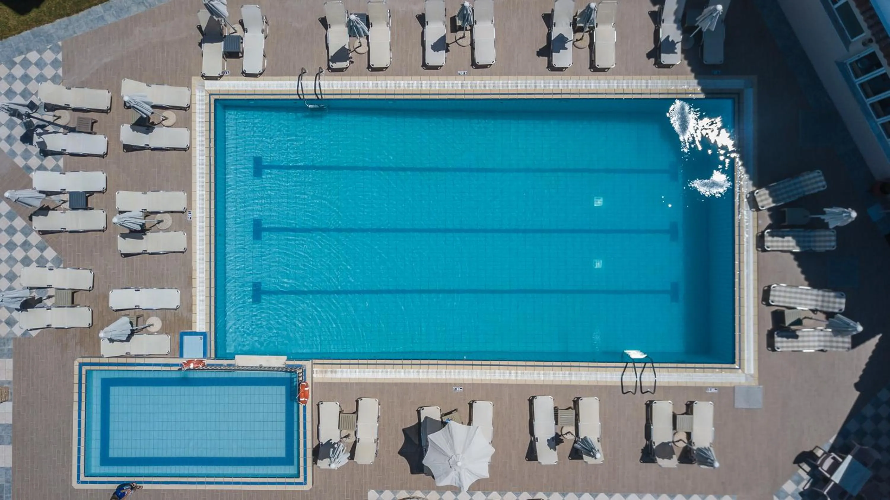 Pool view in Maistrali Hotel Zante