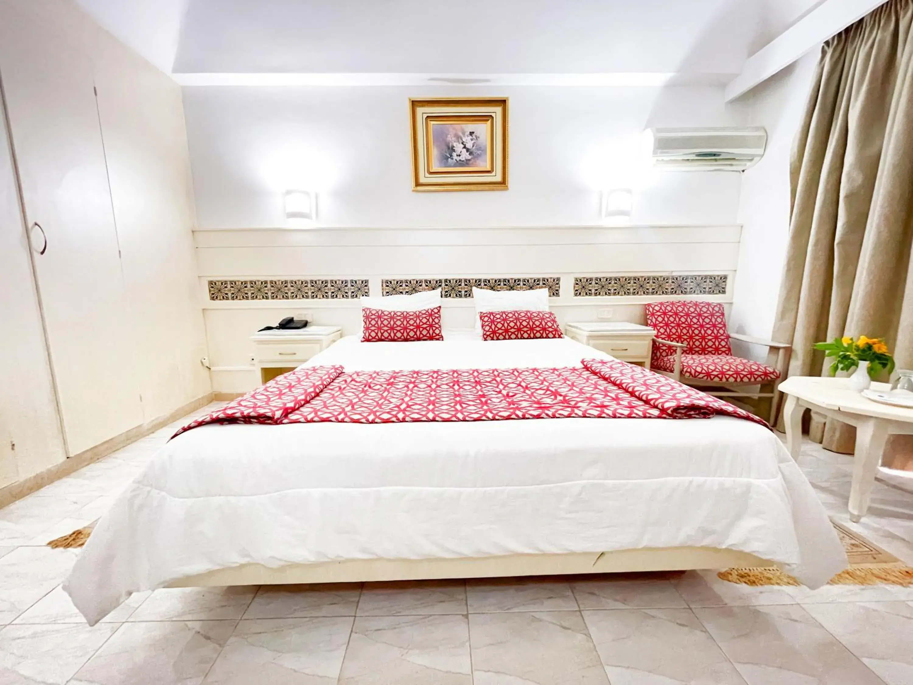 Bed in Hôtel Oasis Gabes Bed in Hôtel Oasis Gabes