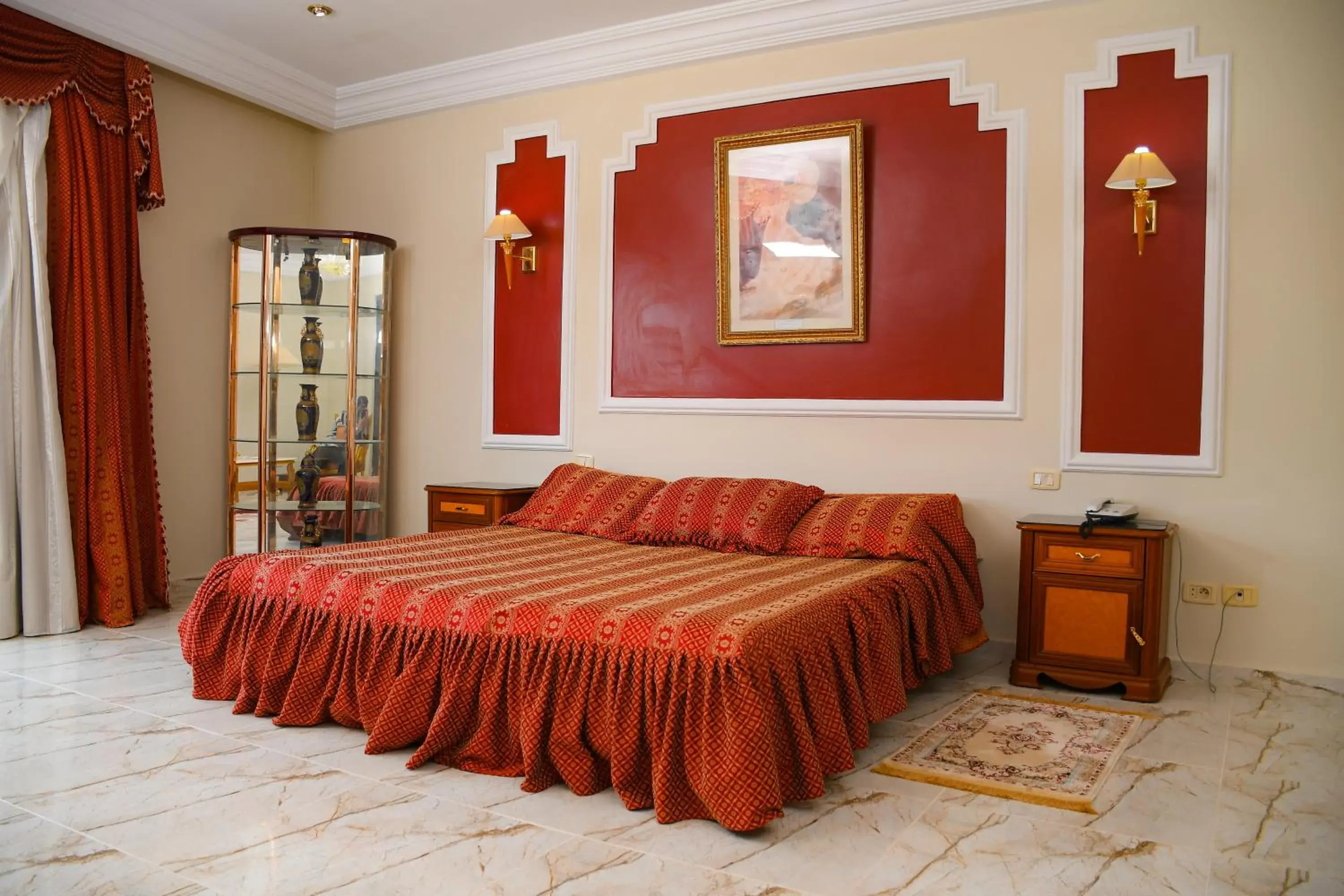 Bed in Hôtel Oasis Gabes Bed in Hôtel Oasis Gabes