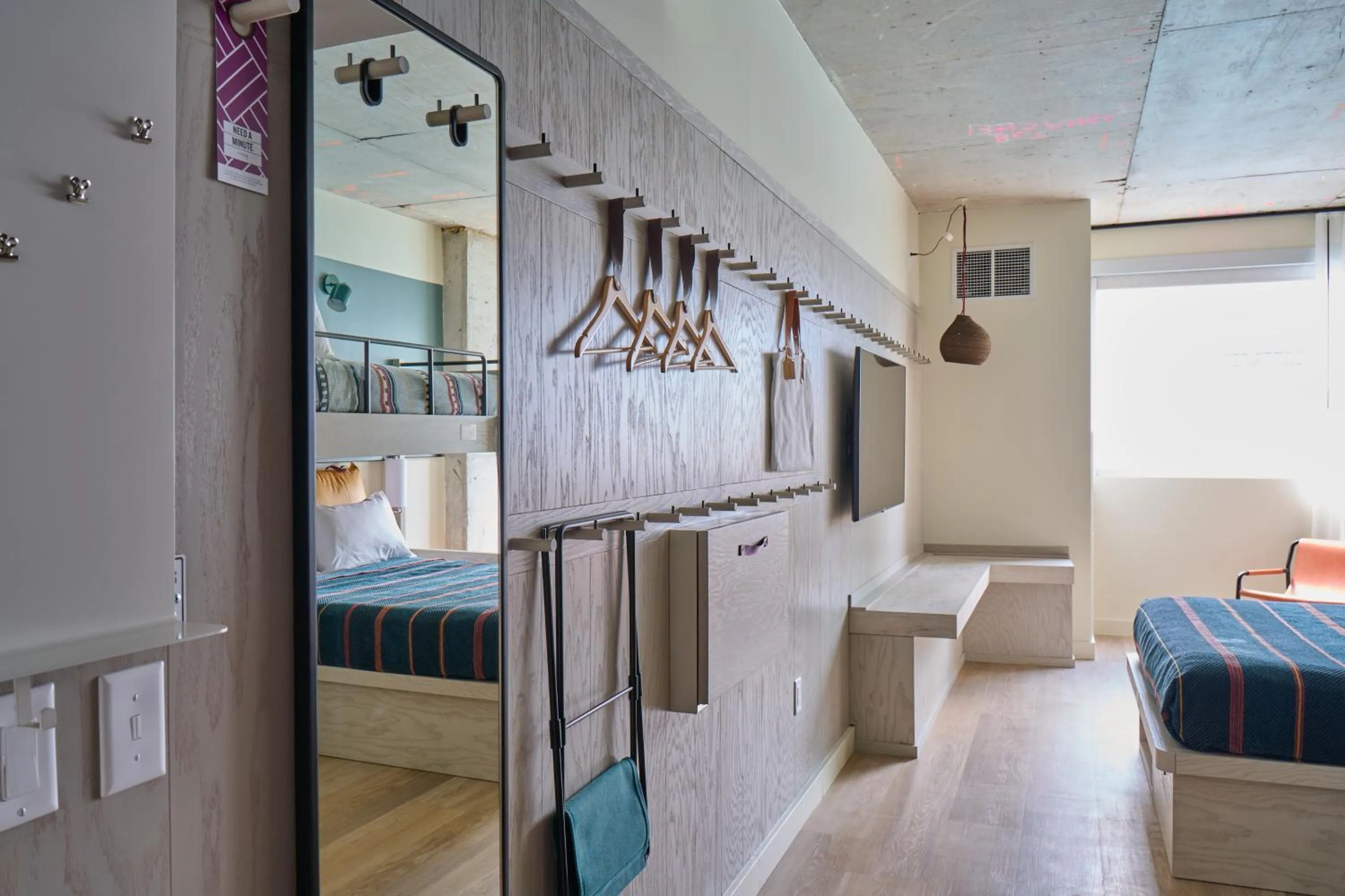 Bed in Moxy Charleston Downtown