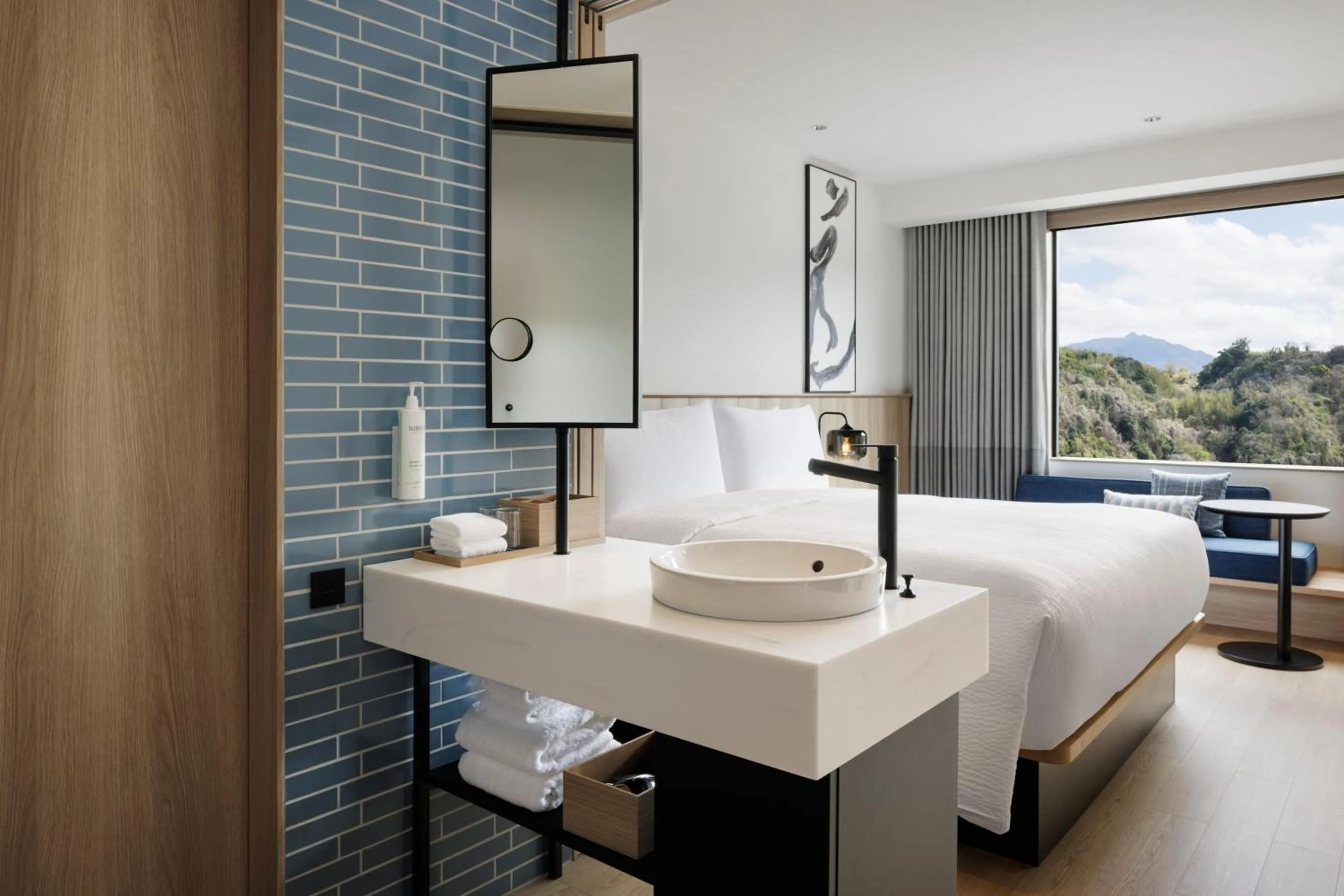 Photo of the whole room, Bed in Fairfield by Marriott Kagoshima Sakurajima