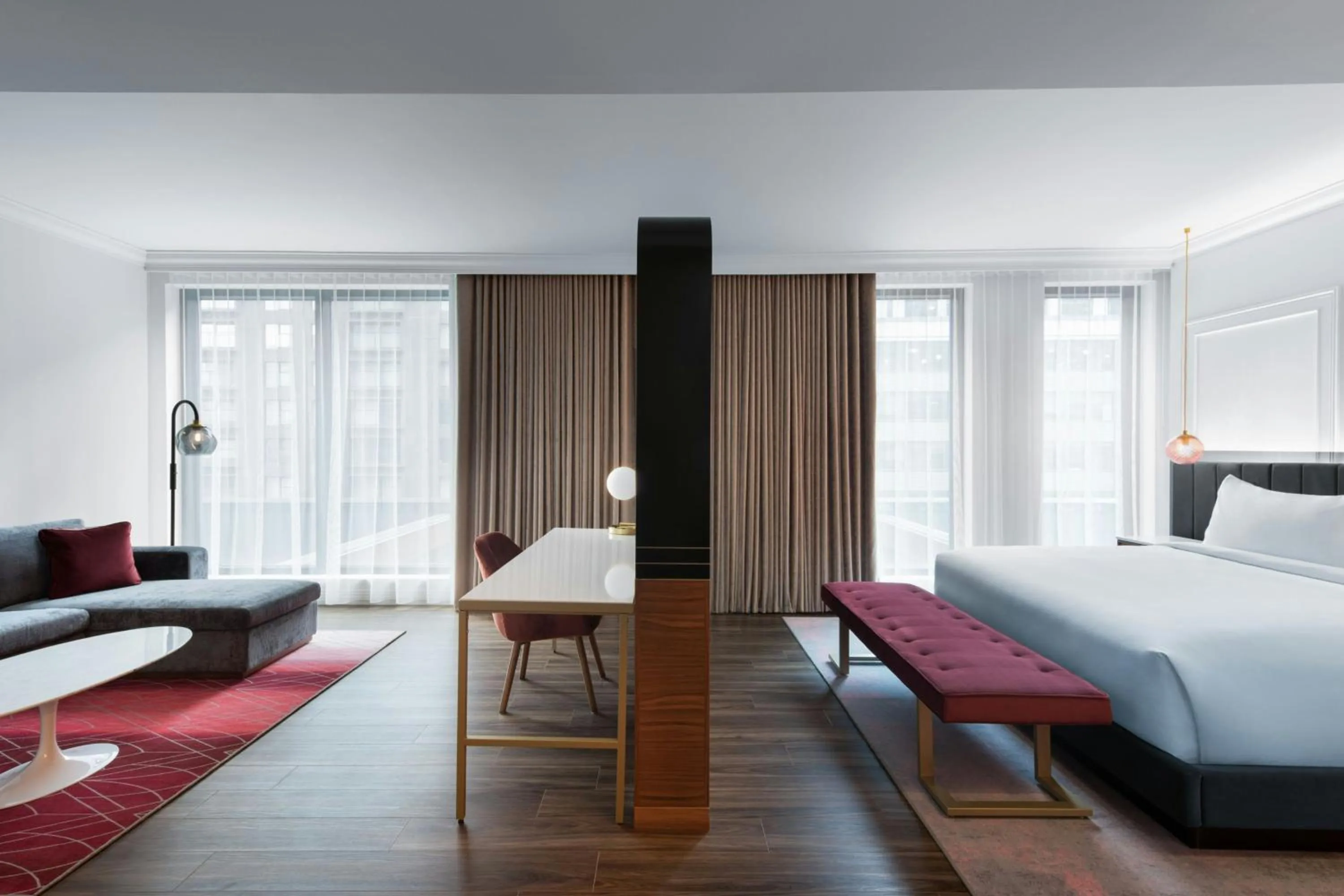 Photo of the whole room, Bed in HONEYROSE Hotel, Montreal, a Tribute Portfolio Hotel