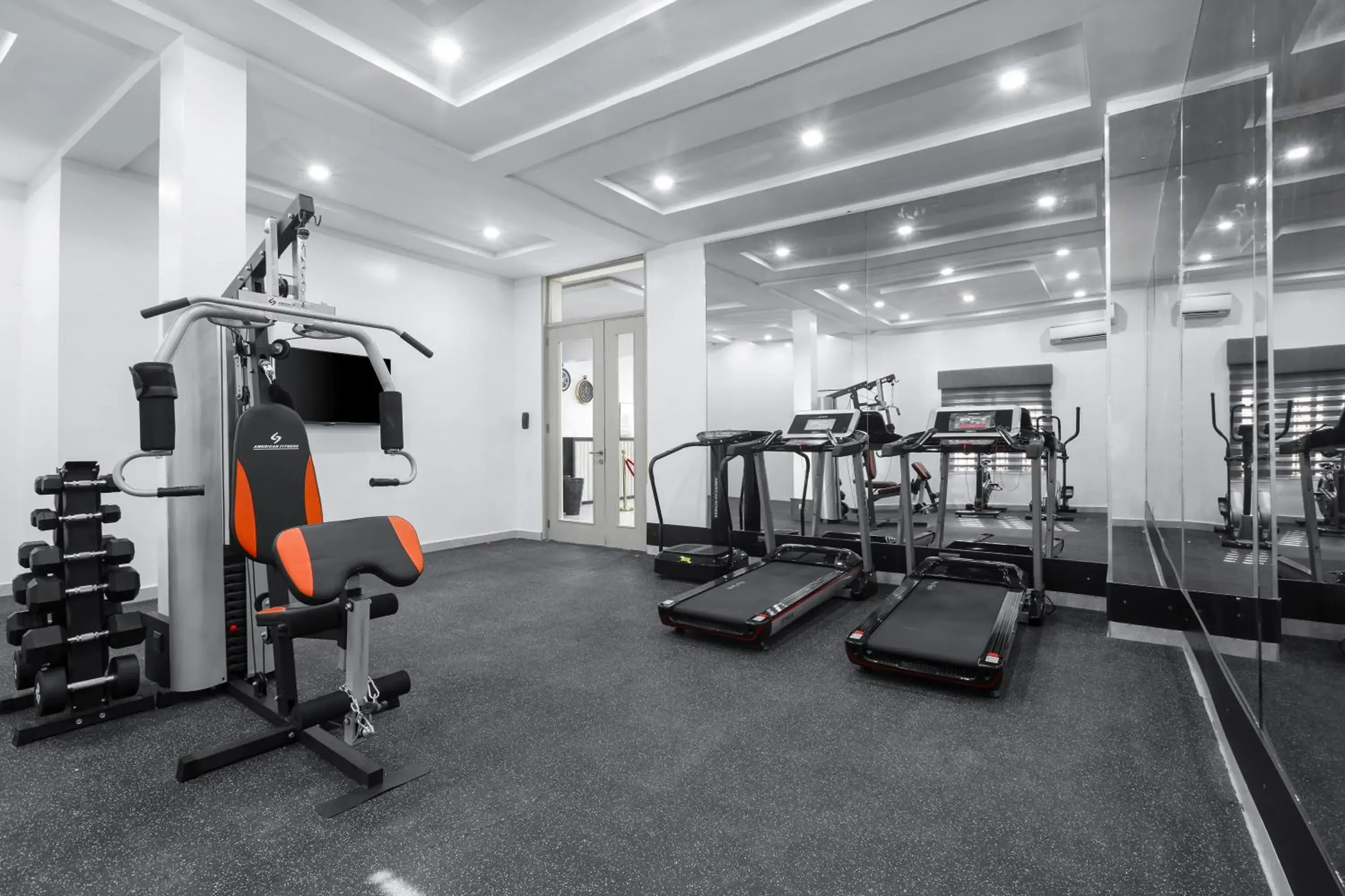 Fitness centre/facilities in BKT Cribs - Apartments & Suites Fitness centre/facilities in BKT Cribs - Apartments & Suites
