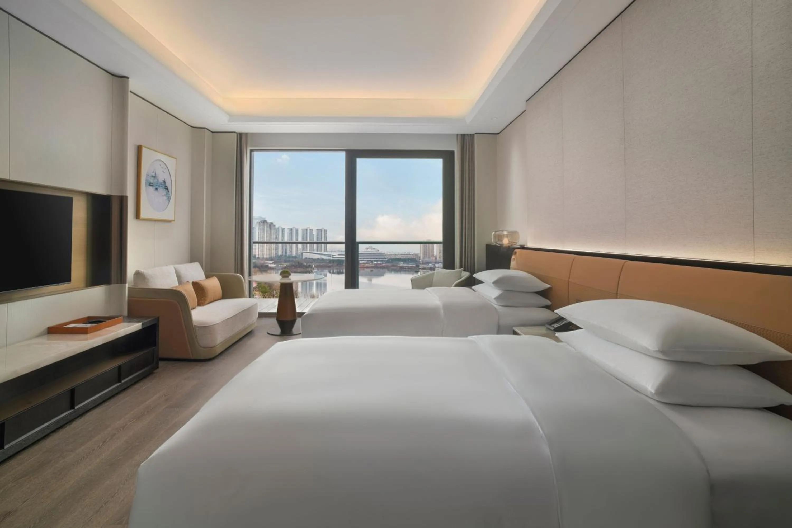 Photo of the whole room, Bed in Sheraton Ninghai