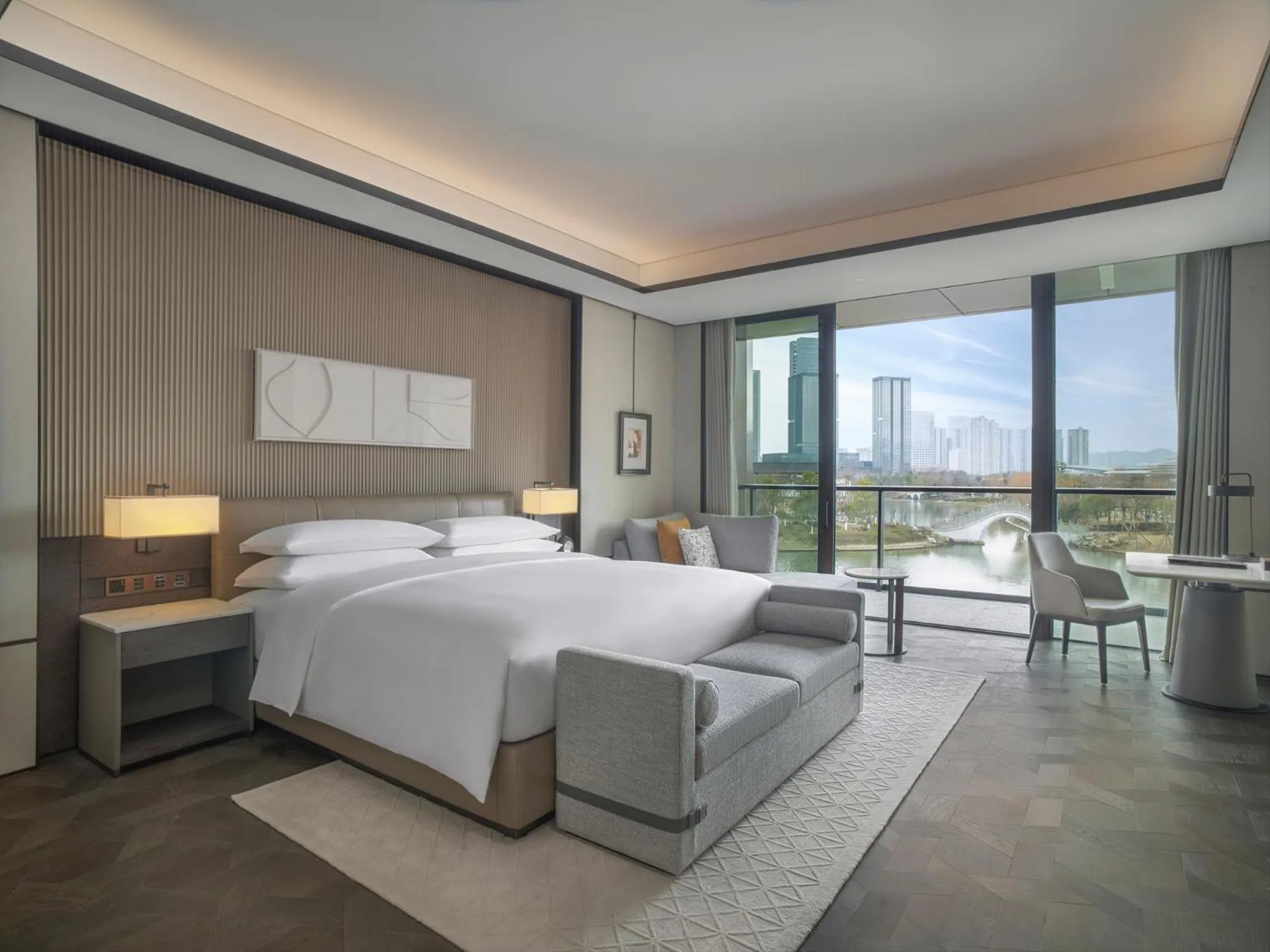 Bedroom, Bed in Sheraton Ninghai