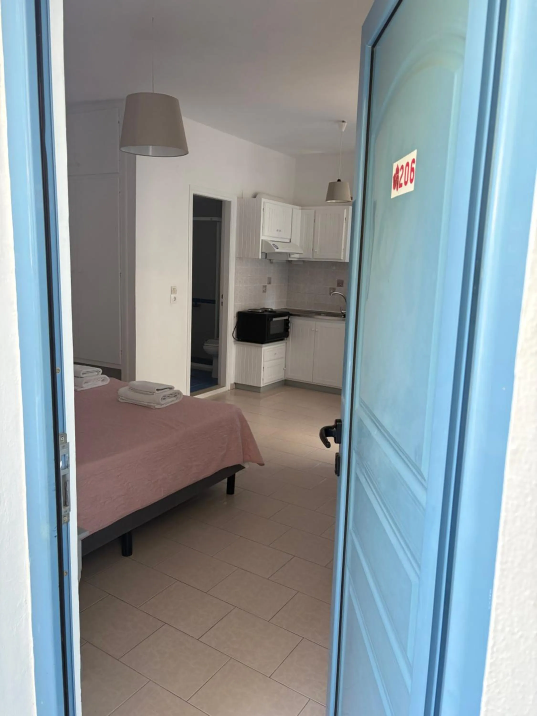 Bed in Villa Mertiza