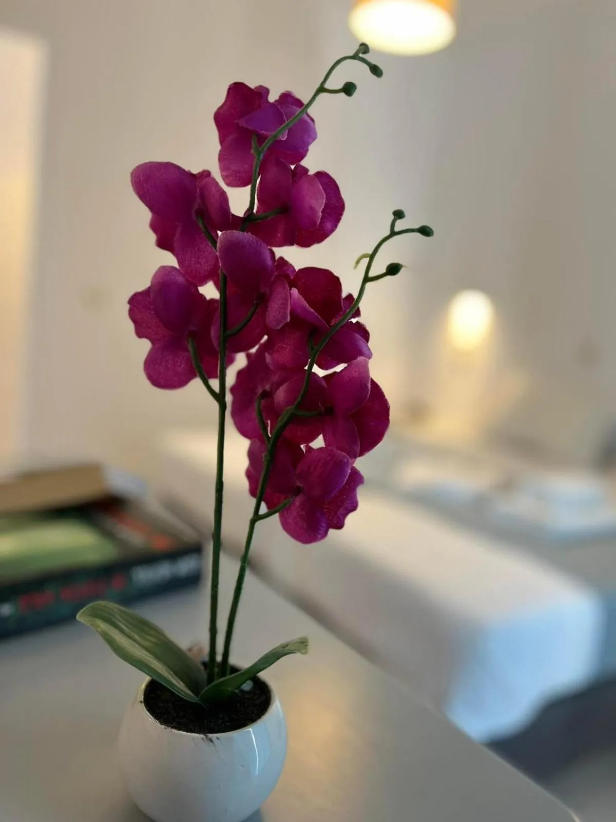 Decorative detail, Bed in Villa Mertiza