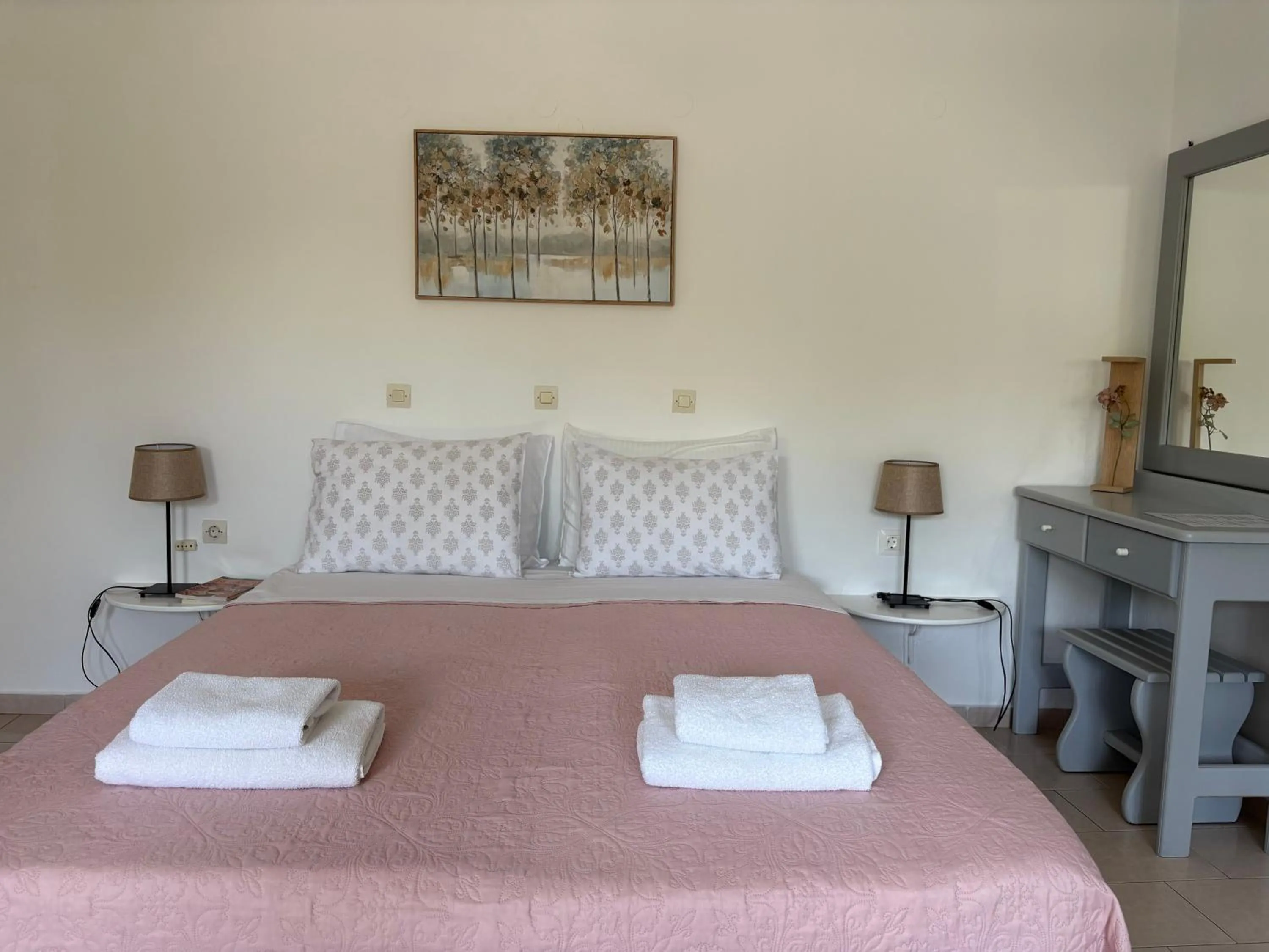 Bed in Villa Mertiza