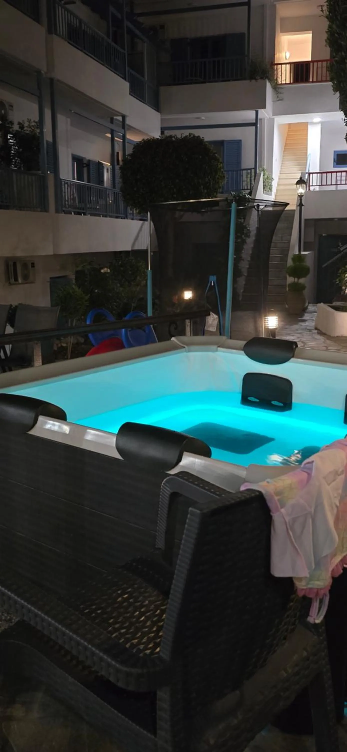 Swimming pool in Villa Mertiza