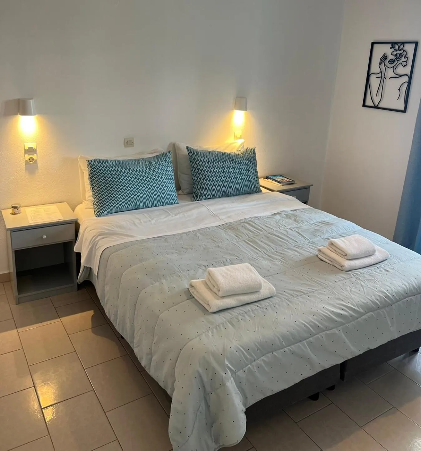 Bed in Villa Mertiza