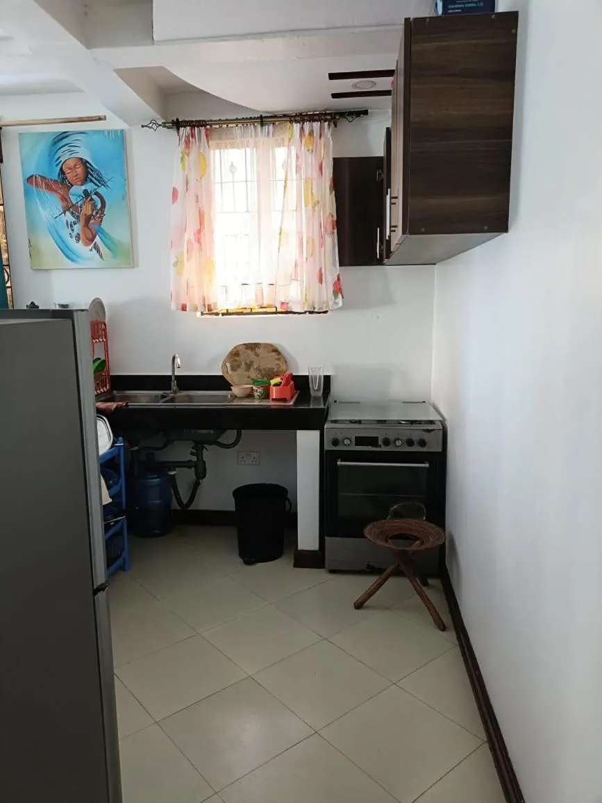 Kitchen or kitchenette in Calitwapa Studios Mtwapa