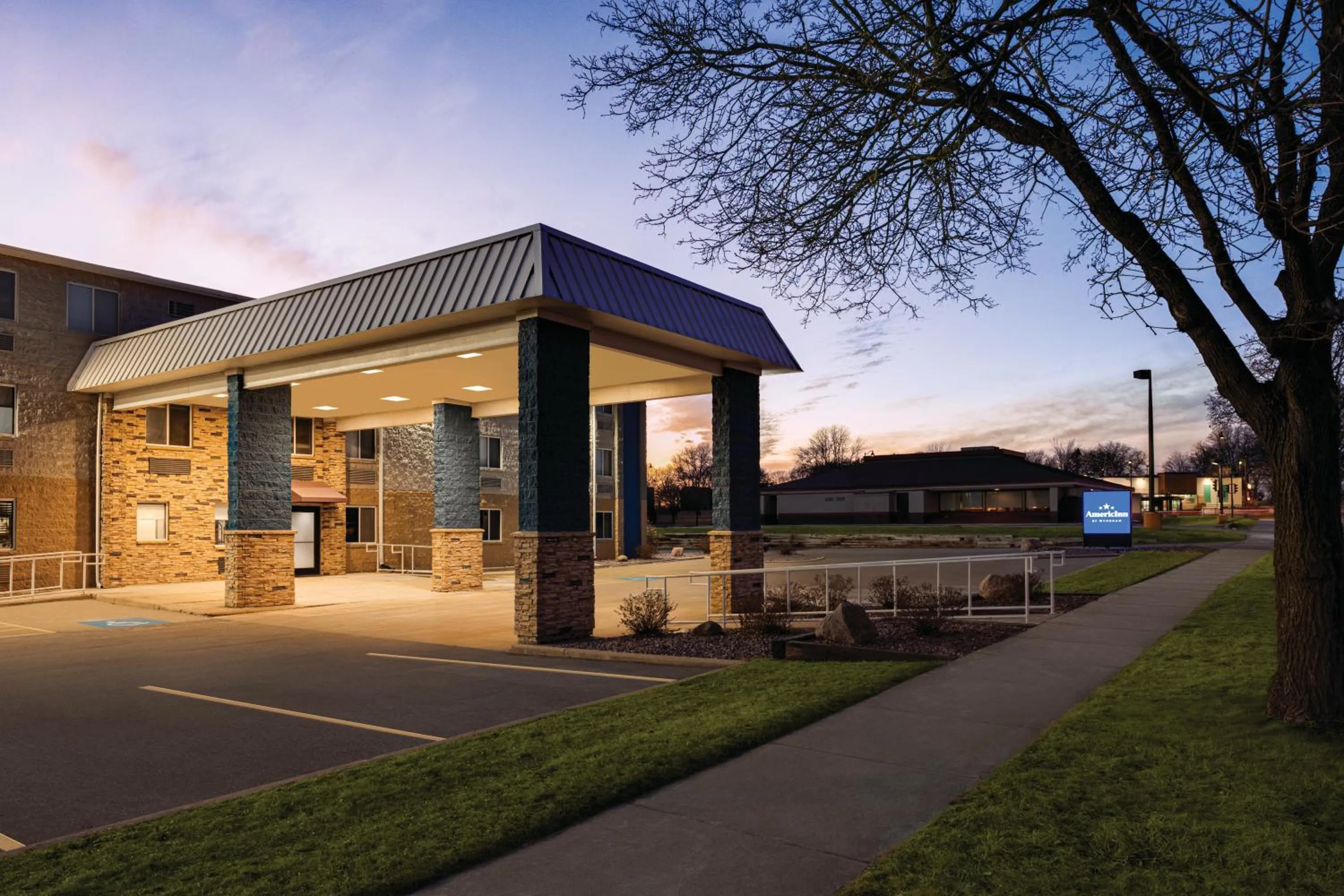 Property building in AmericInn by Wyndham Madison WI