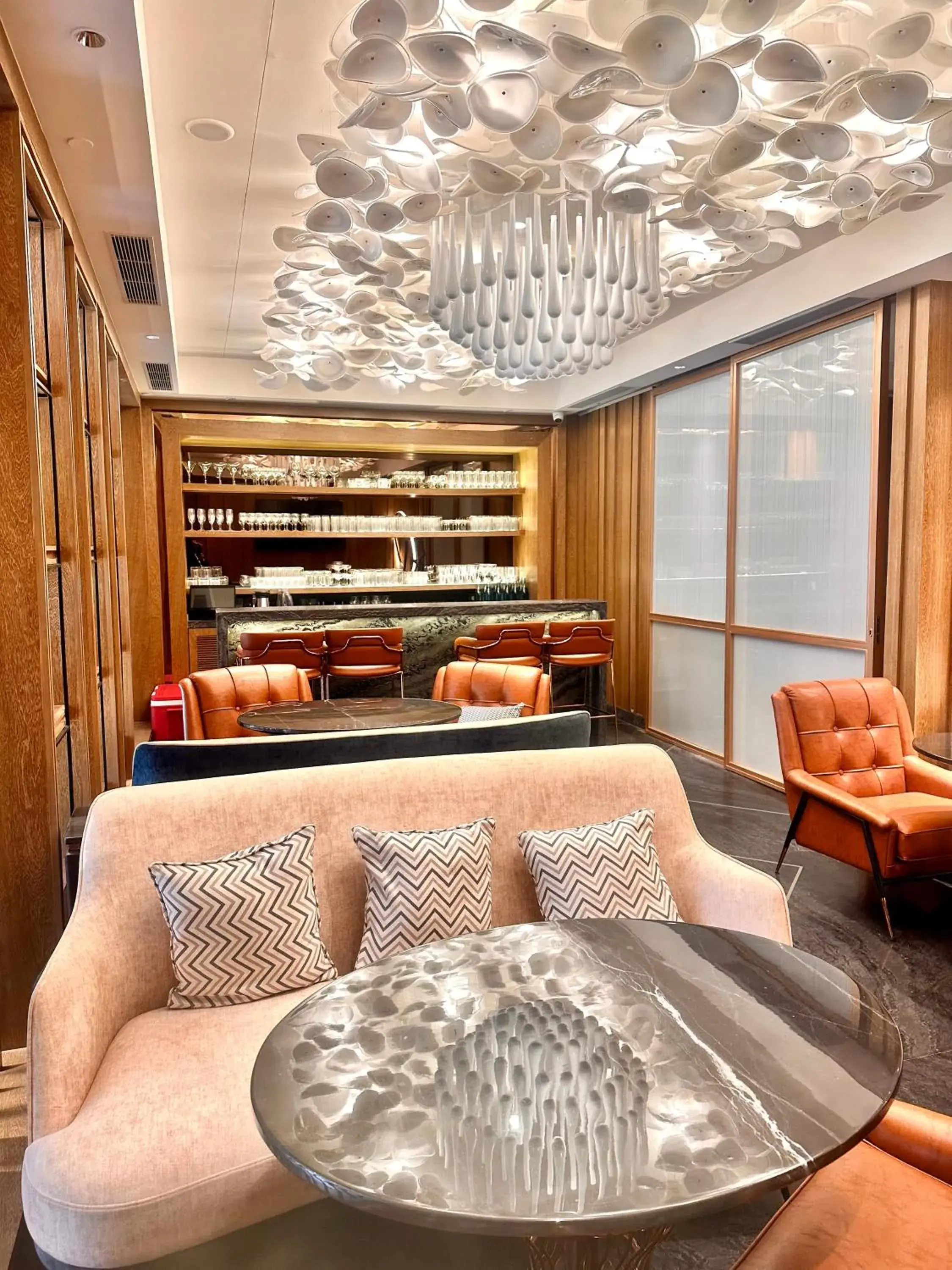 Lounge or bar in Ramada Encore by Wyndham Bareilly Civil Lines Lounge or bar in Ramada Encore by Wyndham Bareilly Civil Lines