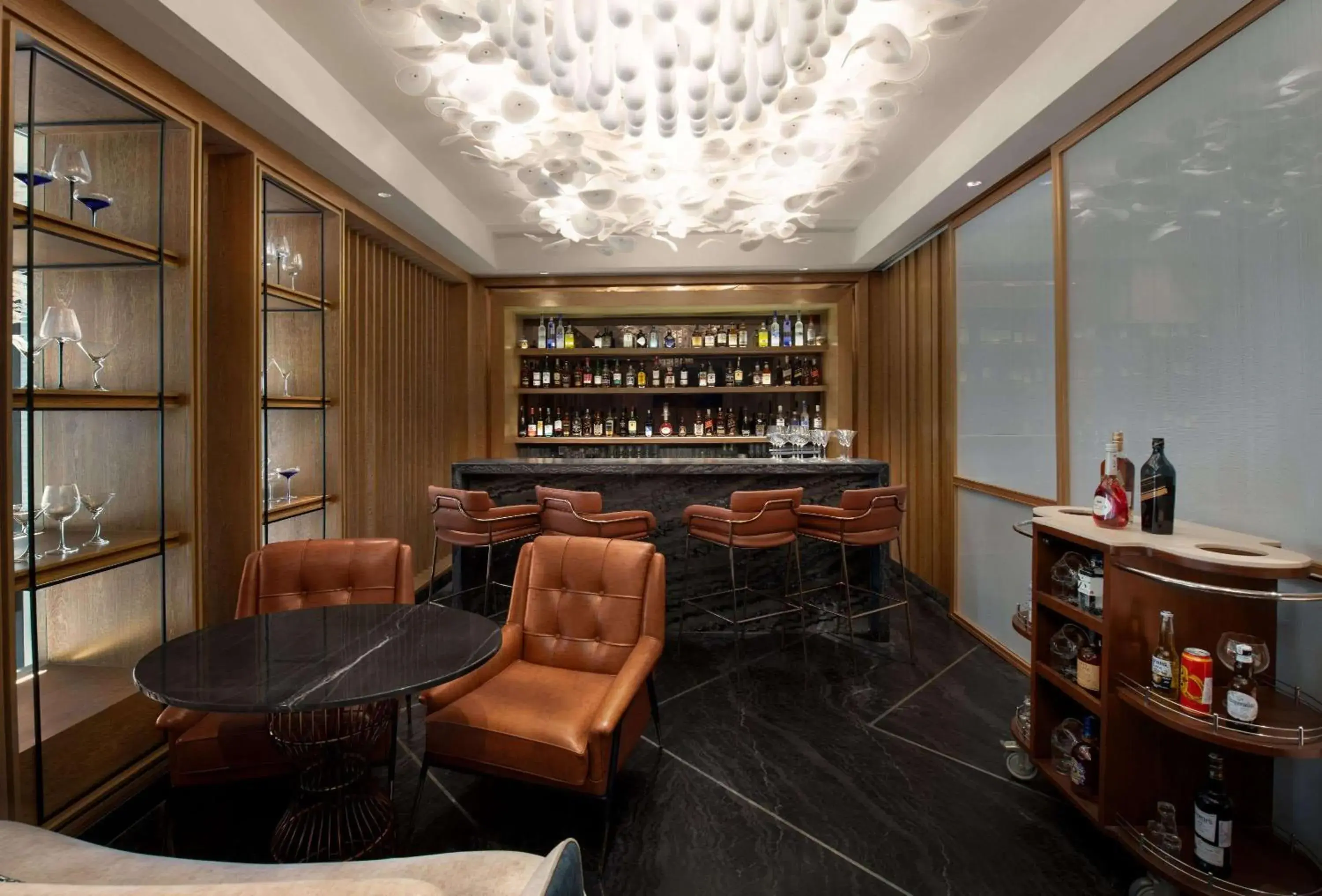 Lounge or bar in Ramada Encore by Wyndham Bareilly Civil Lines Lounge or bar in Ramada Encore by Wyndham Bareilly Civil Lines