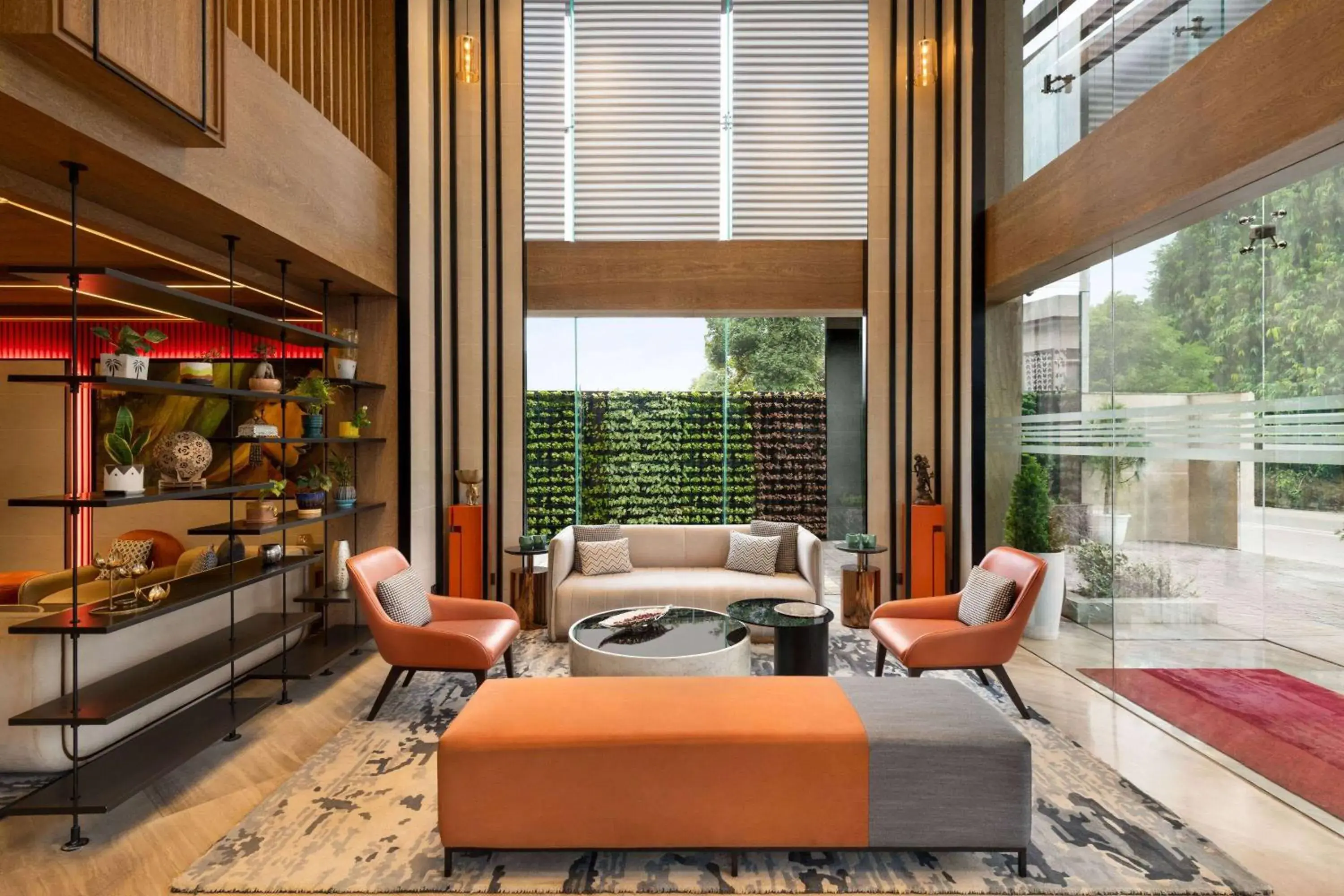 Lobby or reception in Ramada Encore by Wyndham Bareilly Civil Lines Lobby or reception in Ramada Encore by Wyndham Bareilly Civil Lines