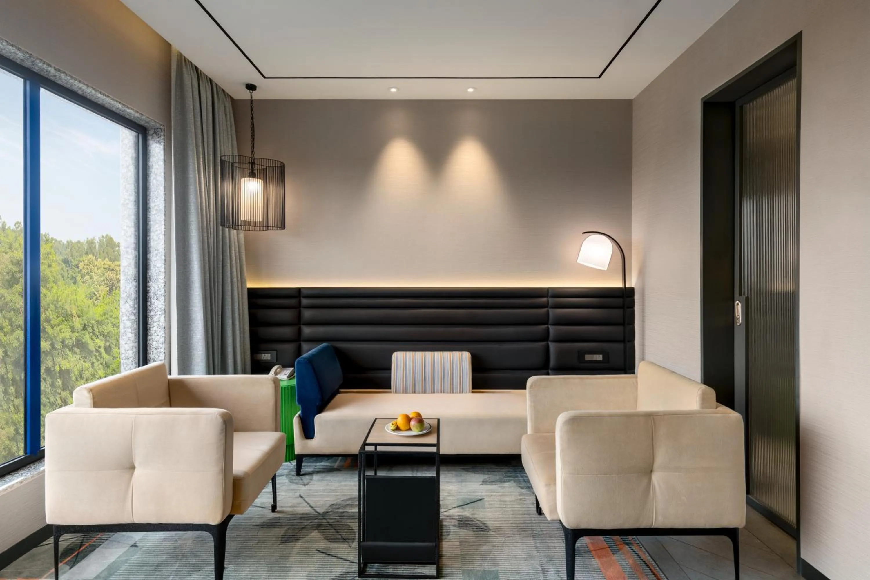 Living room in Ramada Encore by Wyndham Bareilly Civil Lines