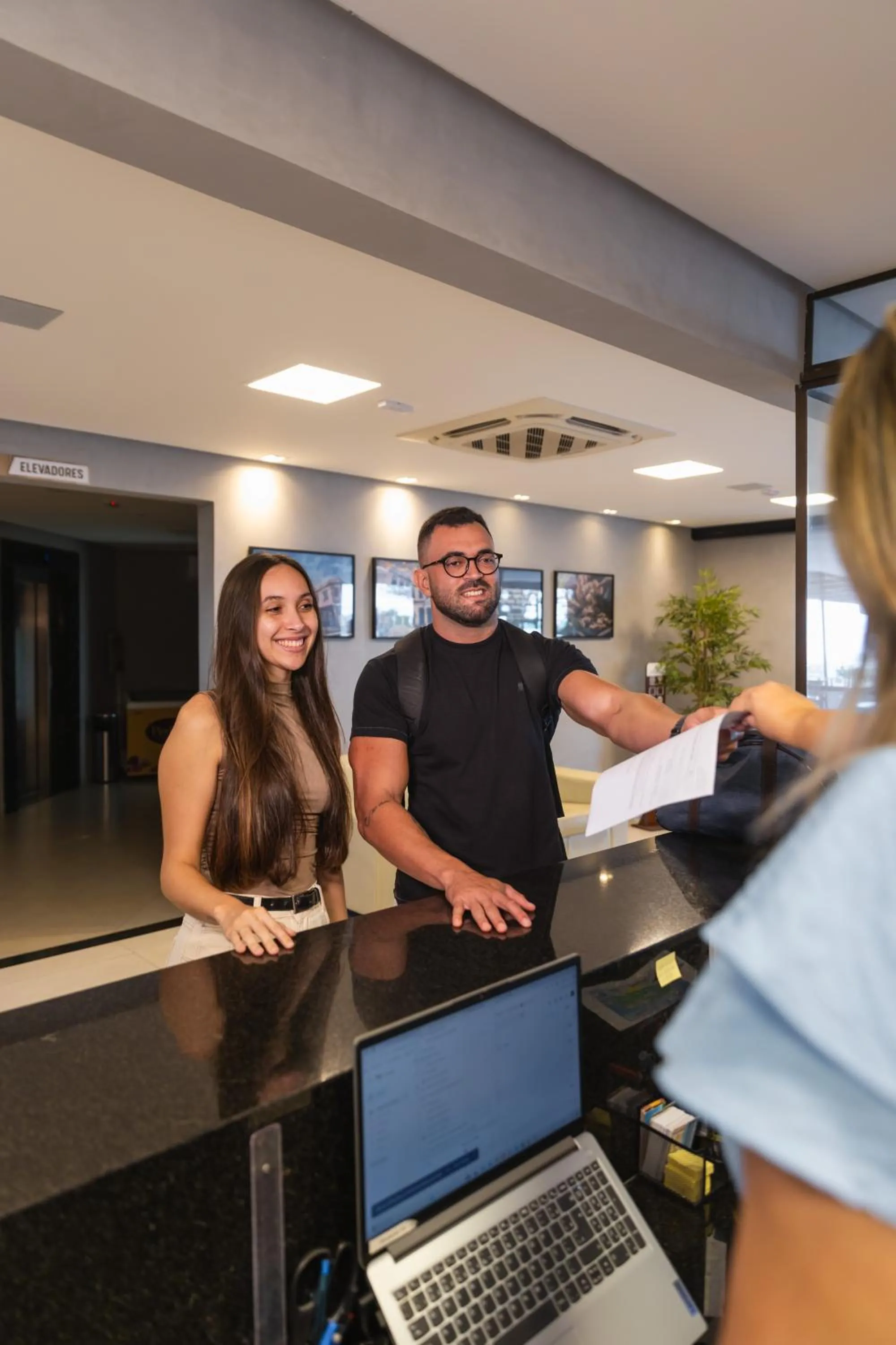 Lobby or reception in Ilhéus Praia Hotel